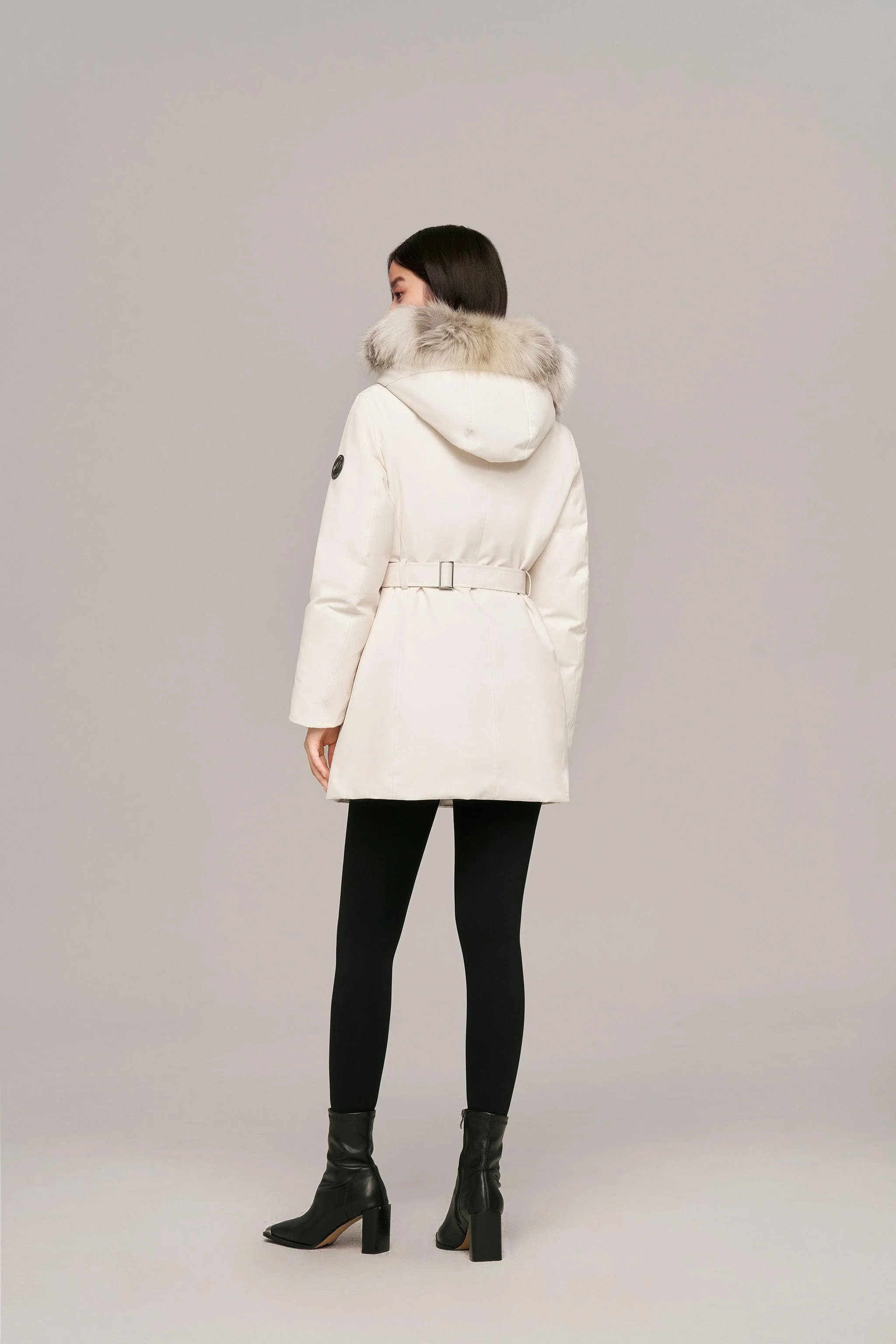 Premium Business Womens Mid-length Goose Down Coat - Image 4