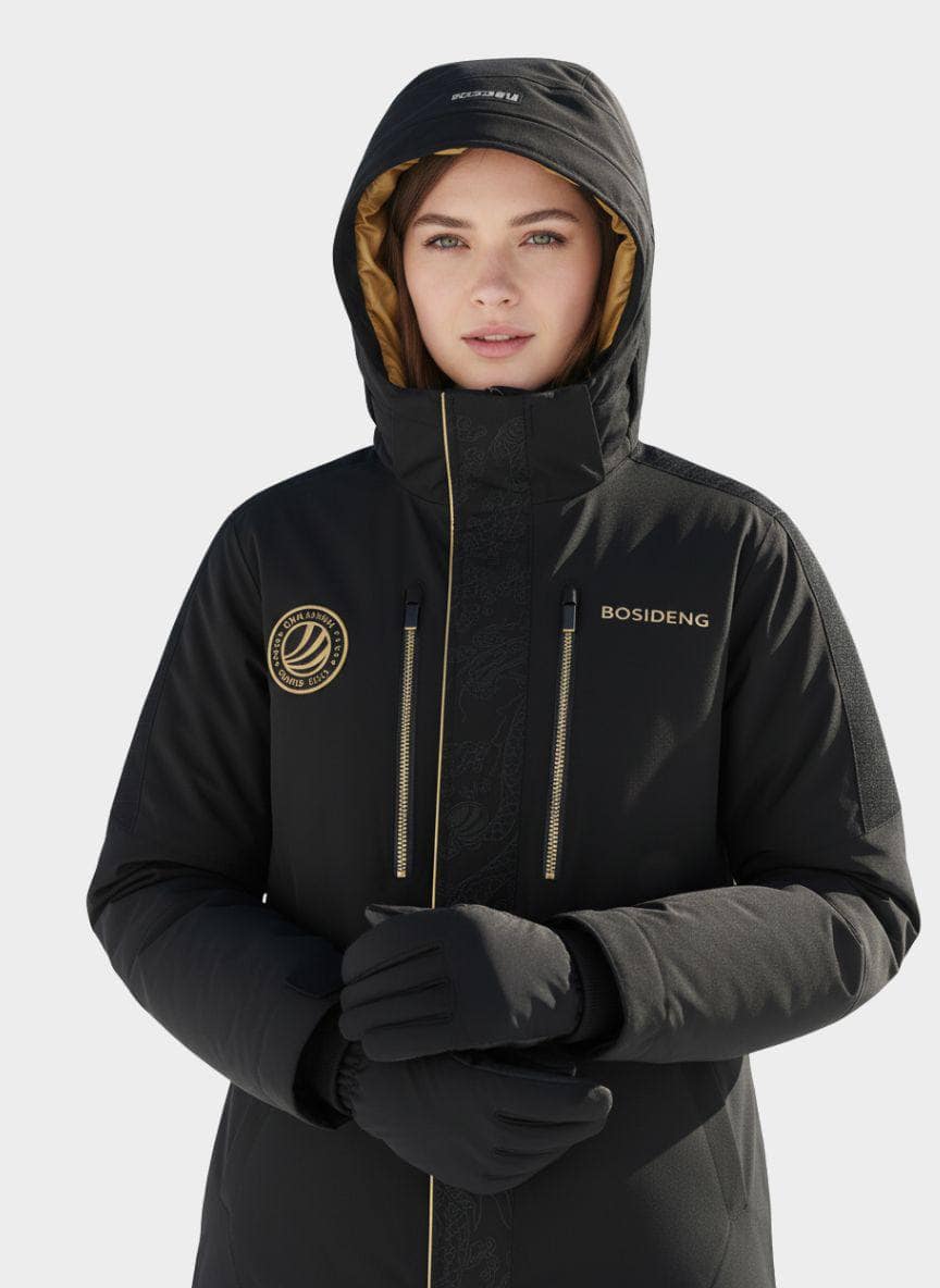 Premium Goose Down Dragon Ski Jacket - Image 6