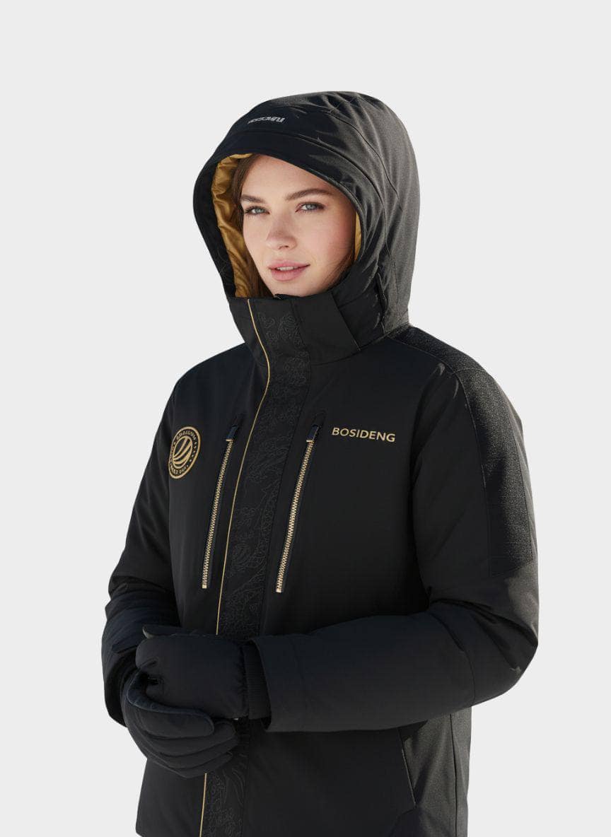 Premium Goose Down Dragon Ski Jacket - Image 7