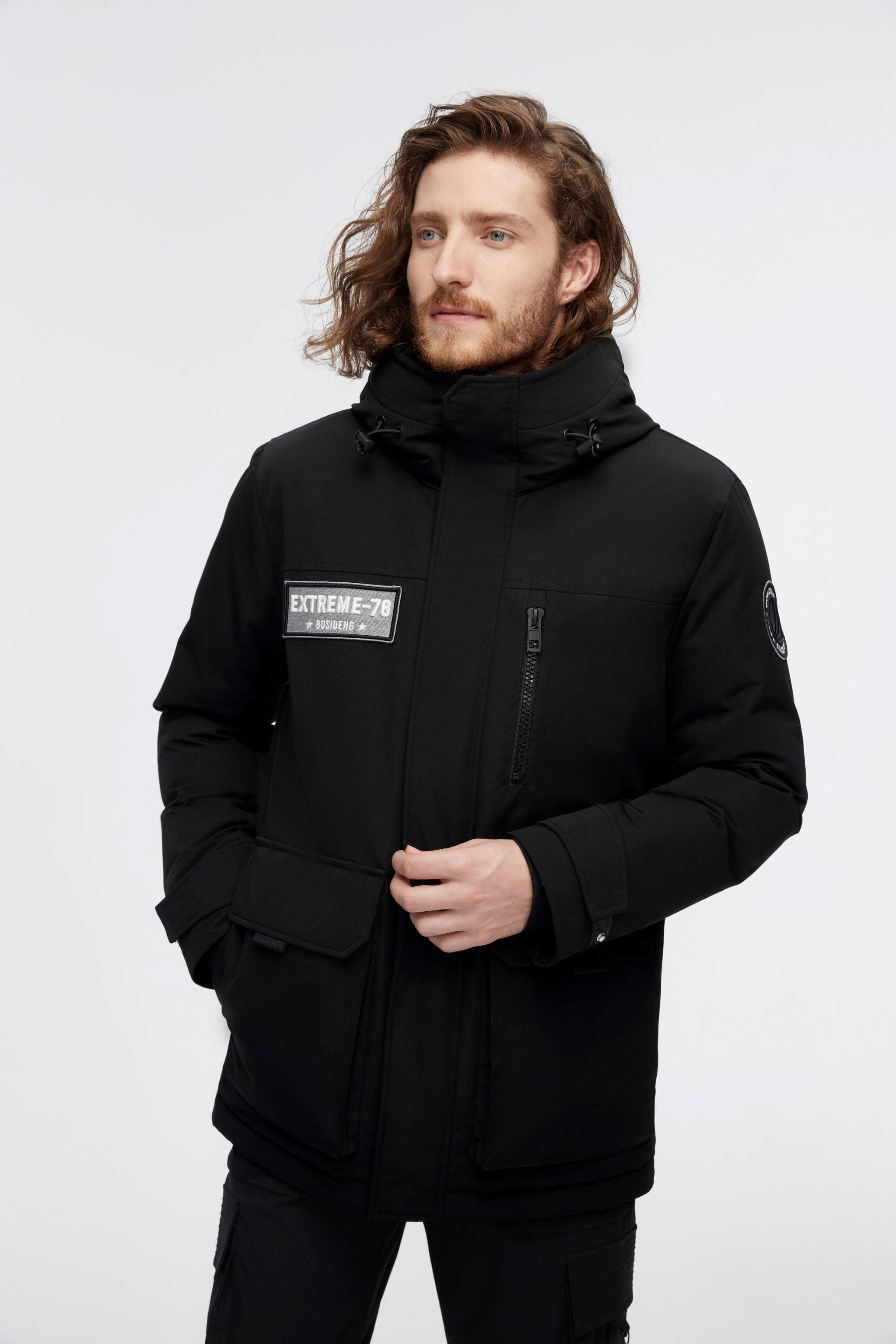 Extreme Short Goose Down Jacket With Hood - Image 11