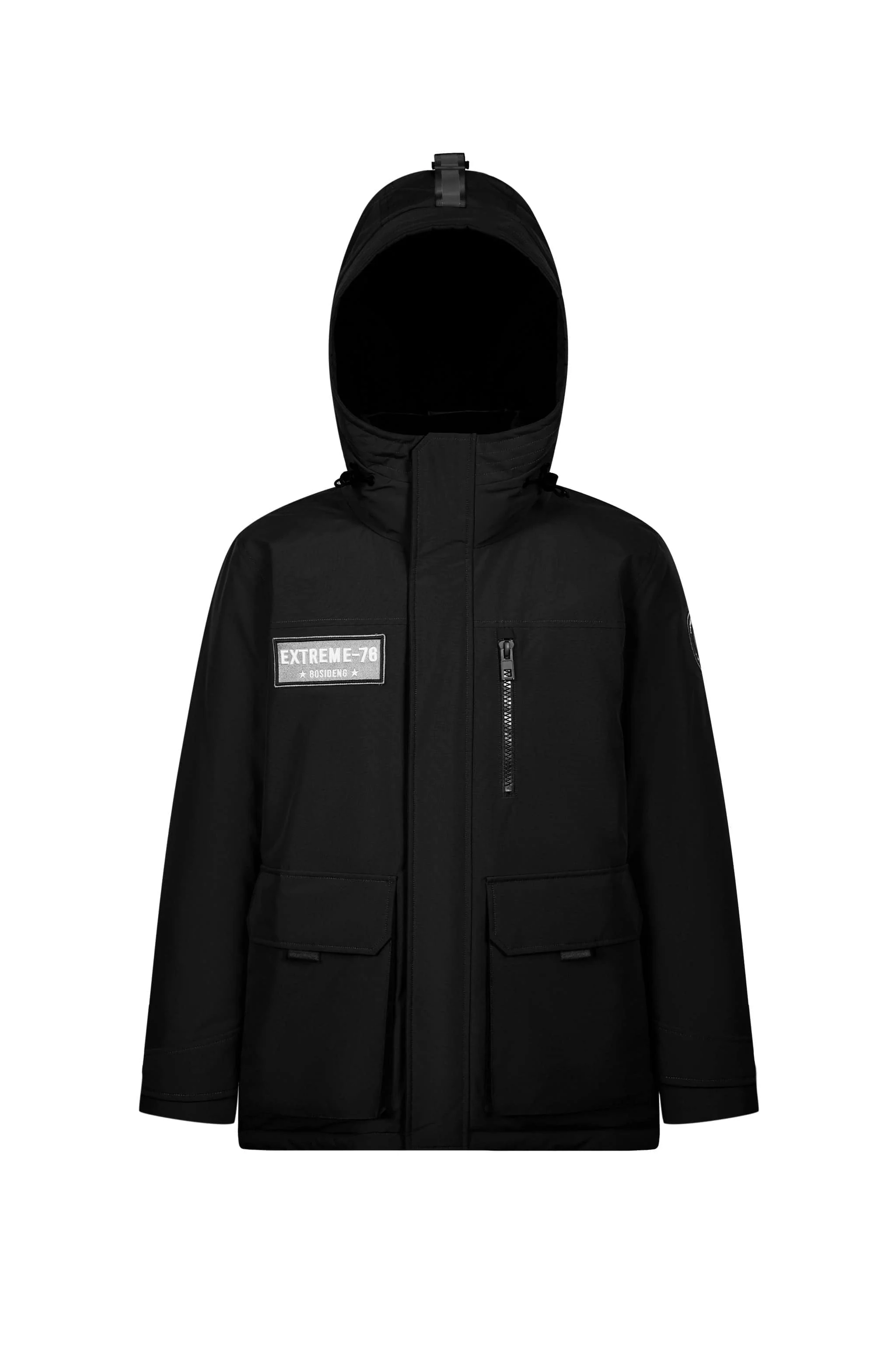 Extreme Short Goose Down Jacket With Hood - Image 16