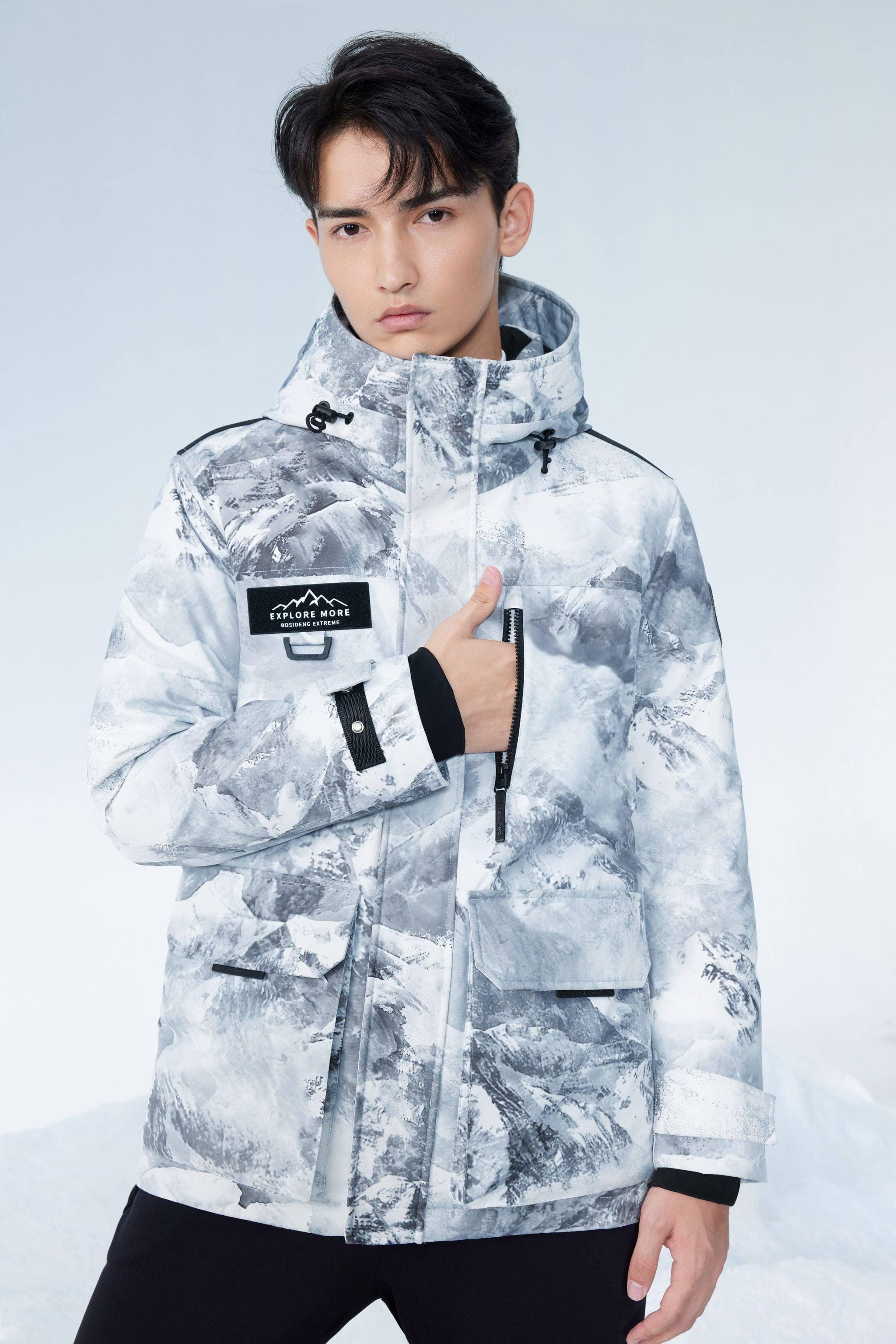 Extreme Short Goose Down Jacket With Hood - Image 18