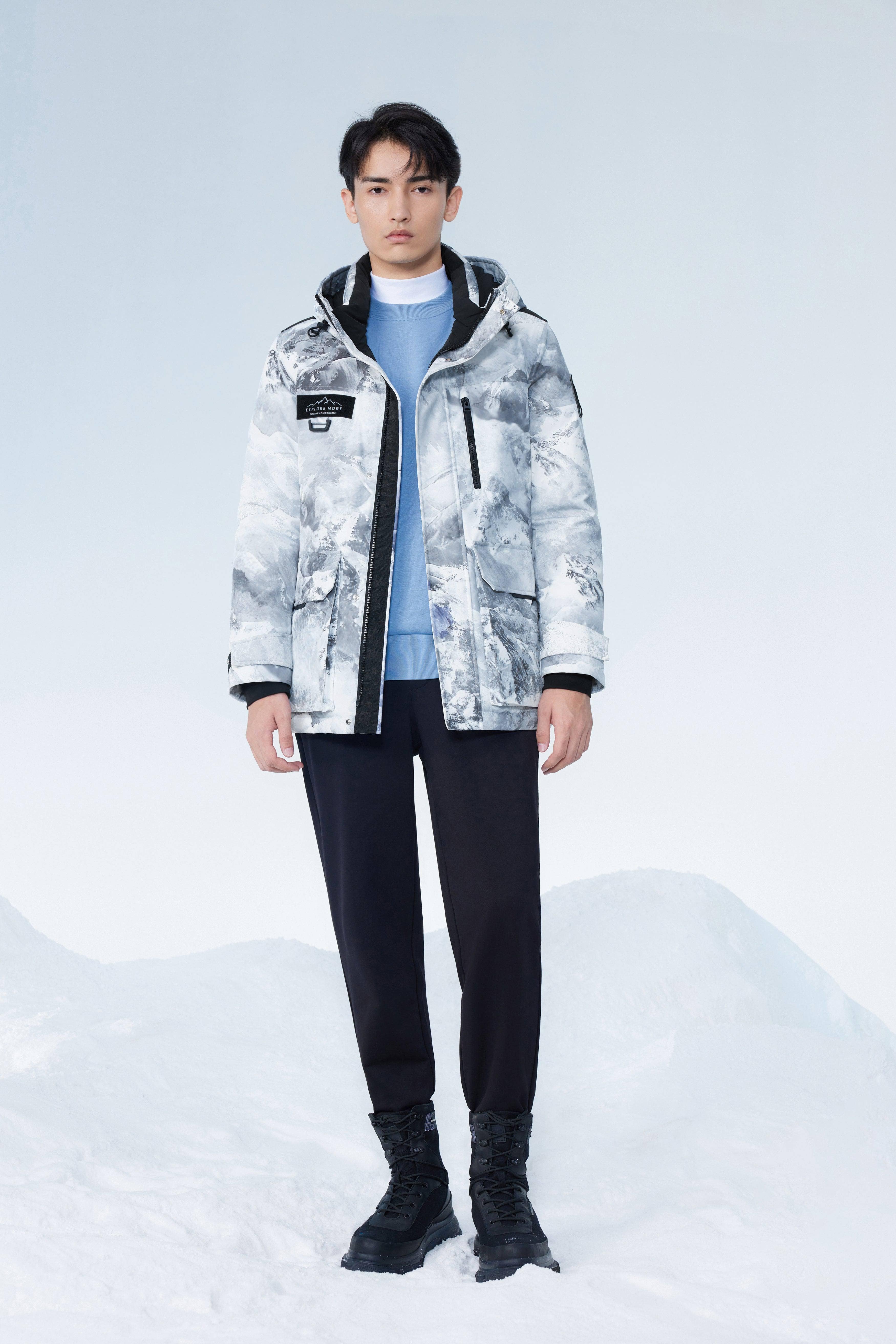 Extreme Short Goose Down Jacket With Hood - Image 21