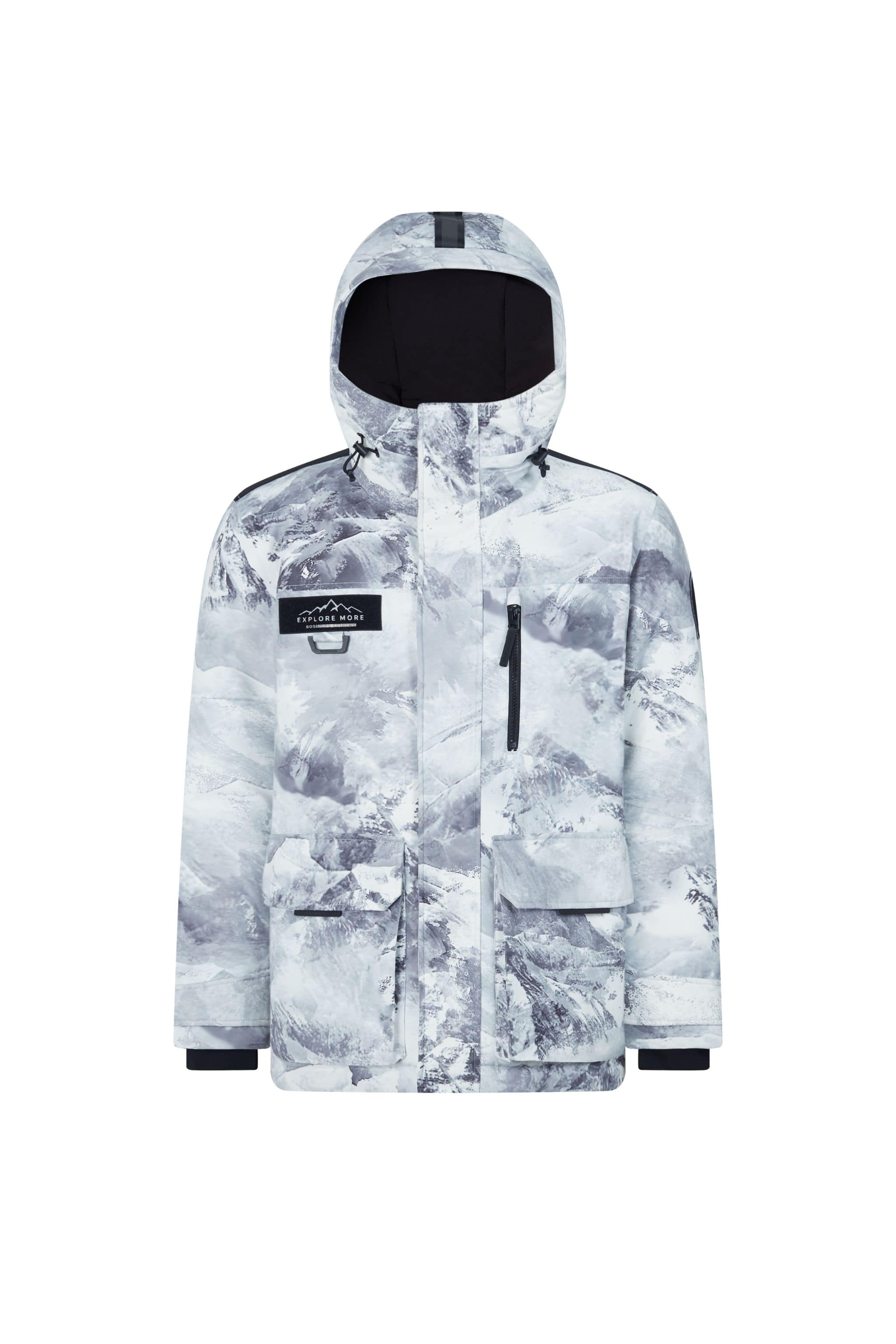 Extreme Short Goose Down Jacket With Hood - Image 22