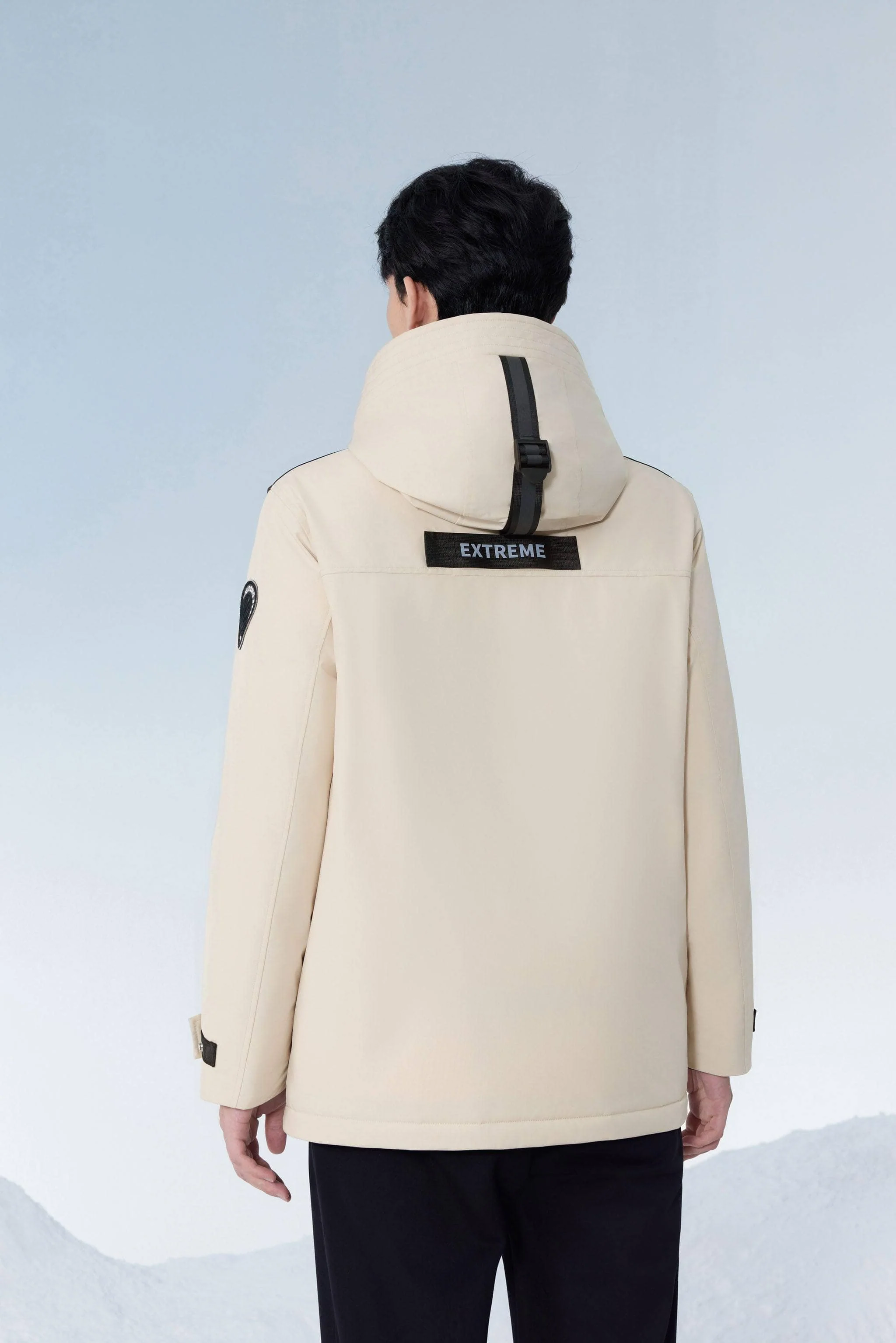 Extreme Short Goose Down Jacket With Hood - Image 26