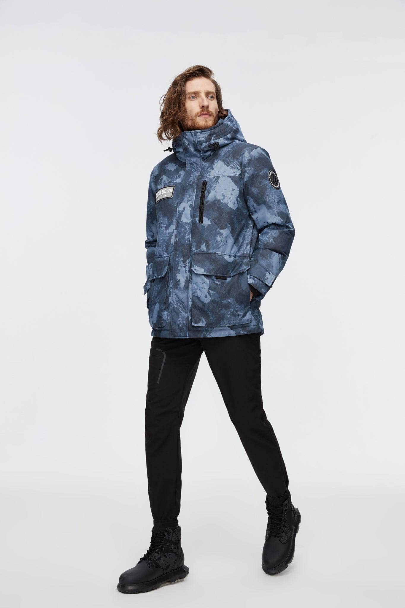 Extreme Short Goose Down Jacket With Hood - Image 6