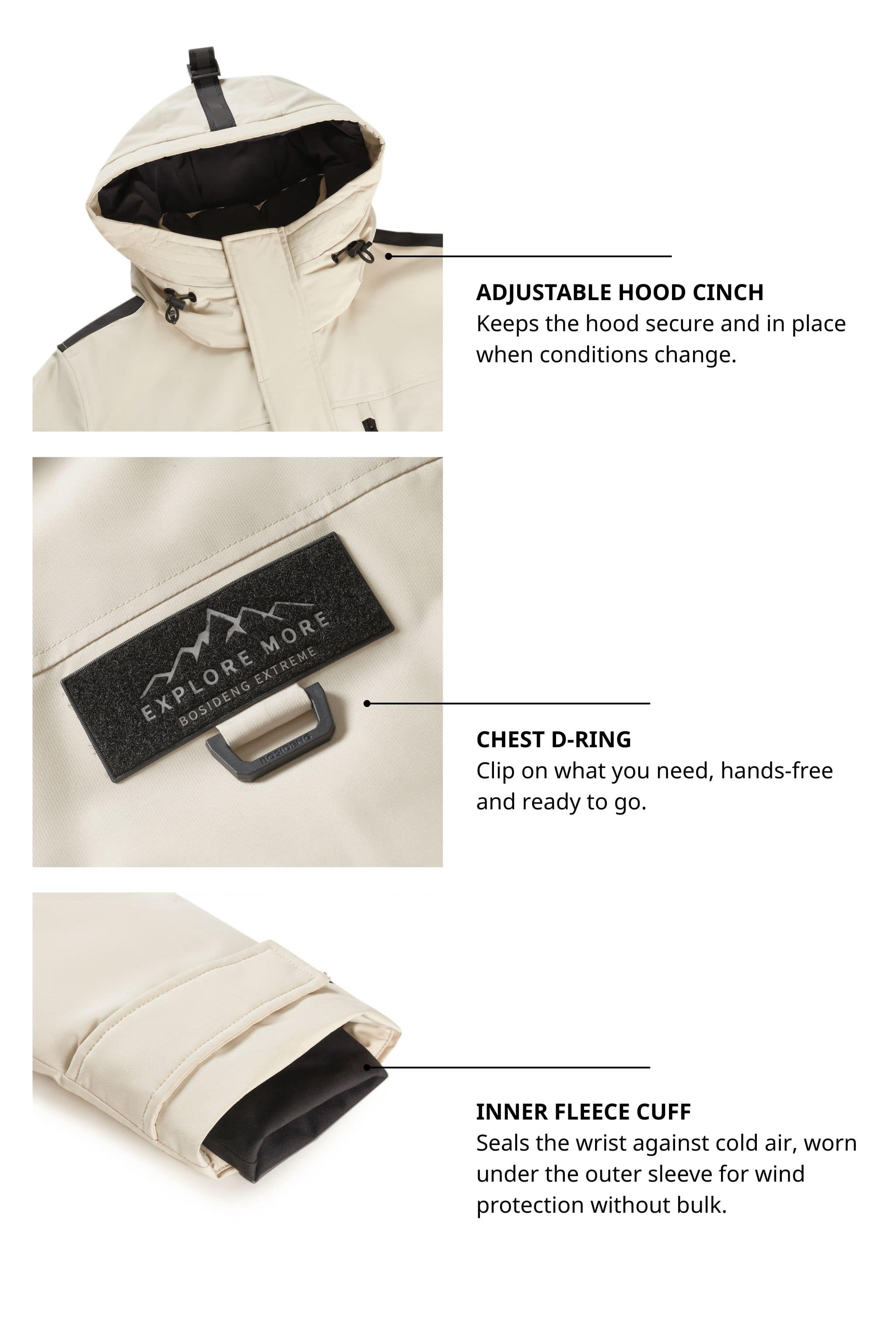 Extreme Short Goose Down Jacket With Hood - Image 8