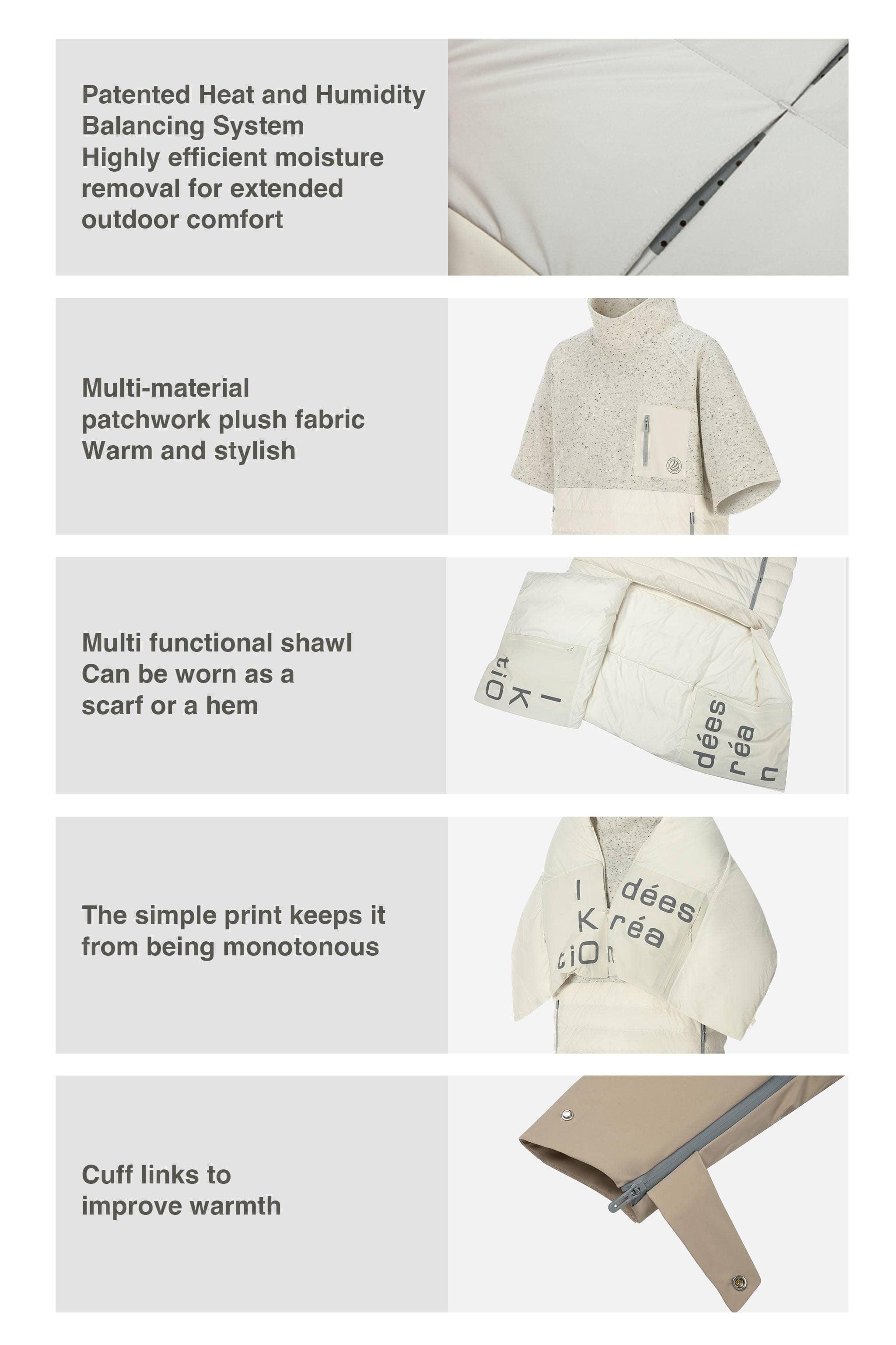 8 in 1 Goose Down Jacket - Image 6