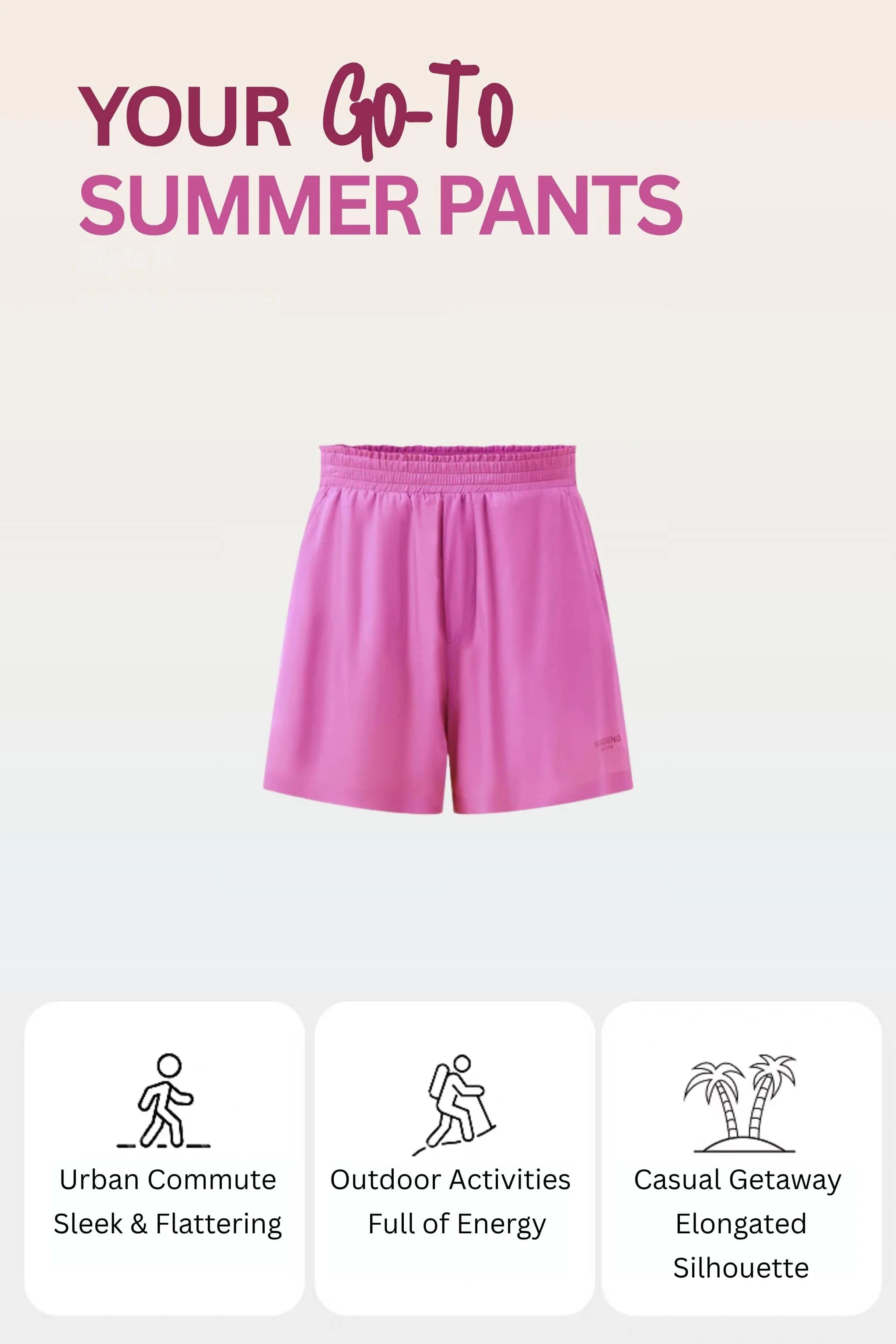 Silk Blend Summer Protection Shorts - Image 4