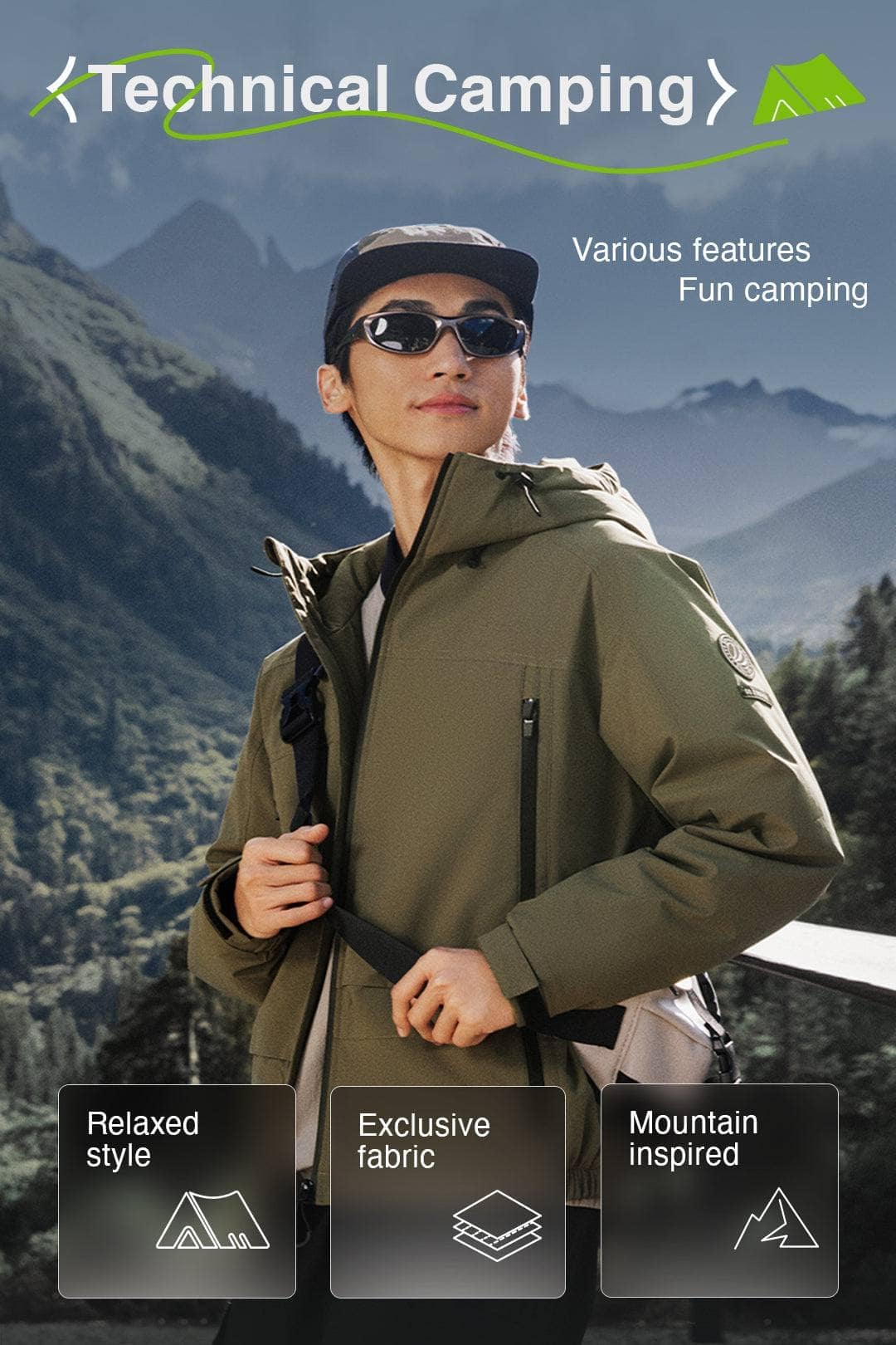 Tactical Outdoor Down Jacket - Image 6