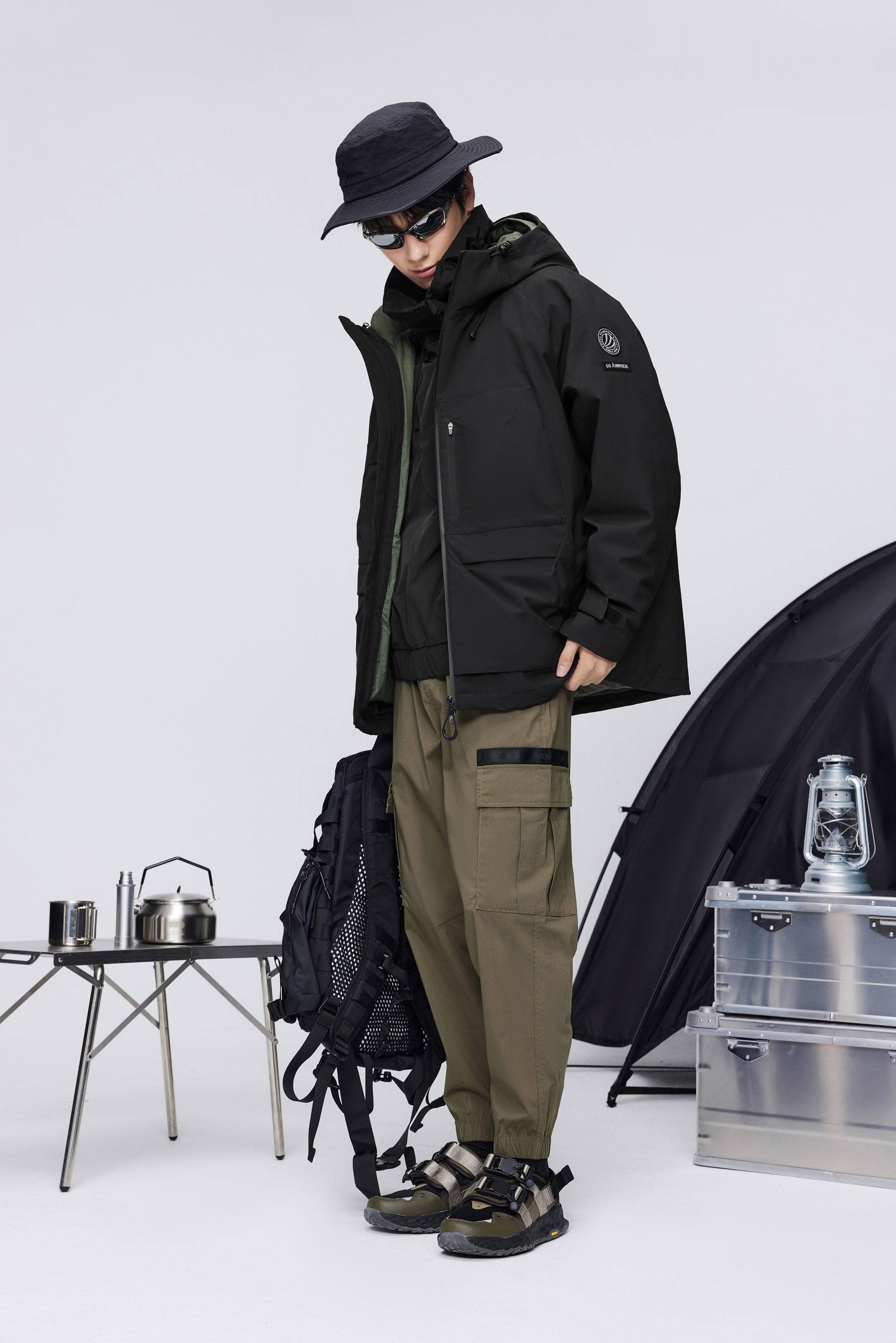 Tactical Outdoor Down Windbreaker - Image 3