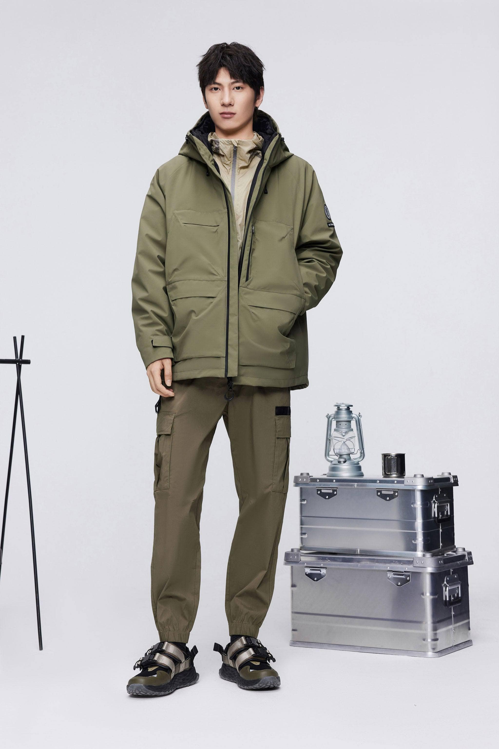 Tactical Outdoor Down Windbreaker - Image 6