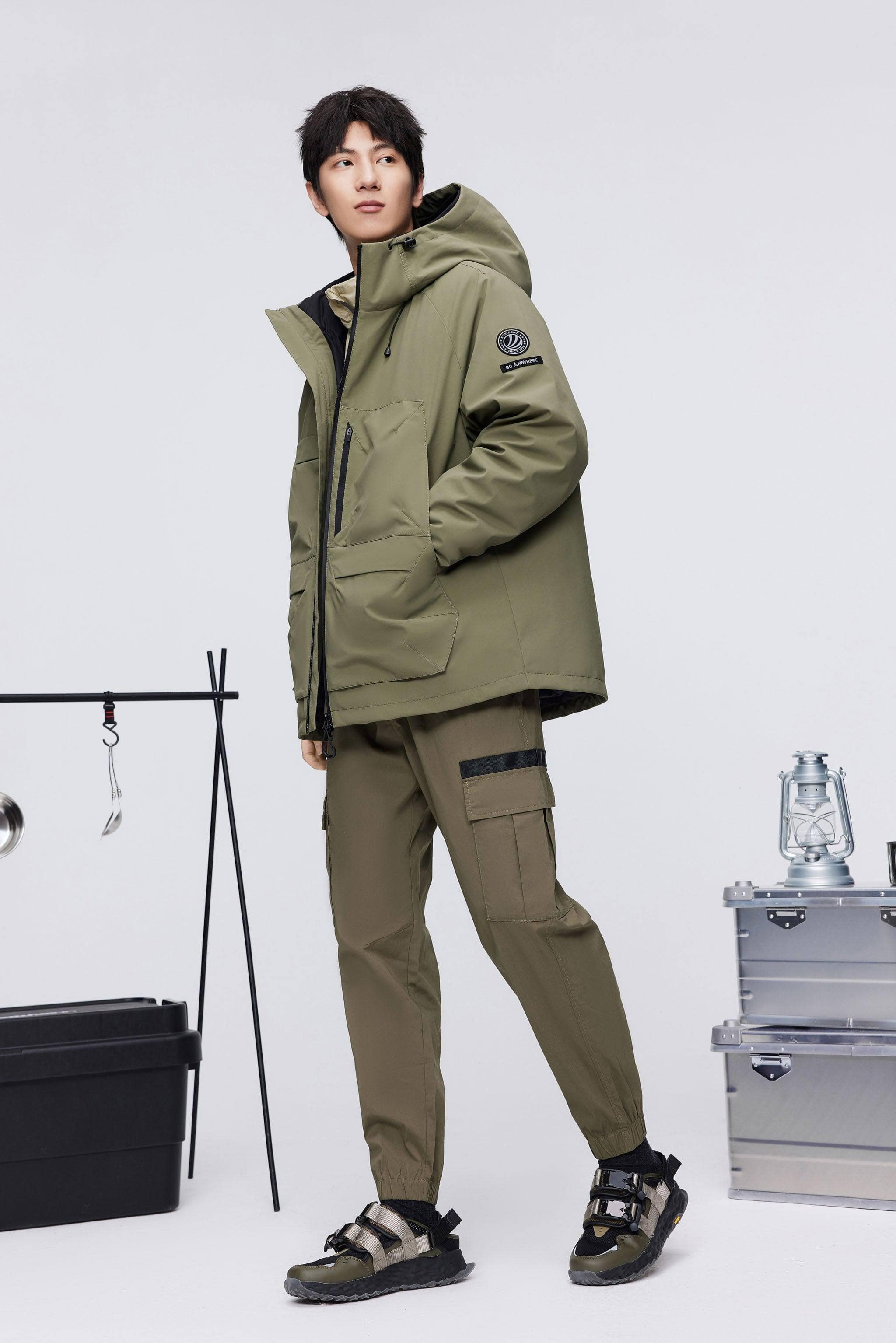 Tactical Outdoor Down Windbreaker - Image 7