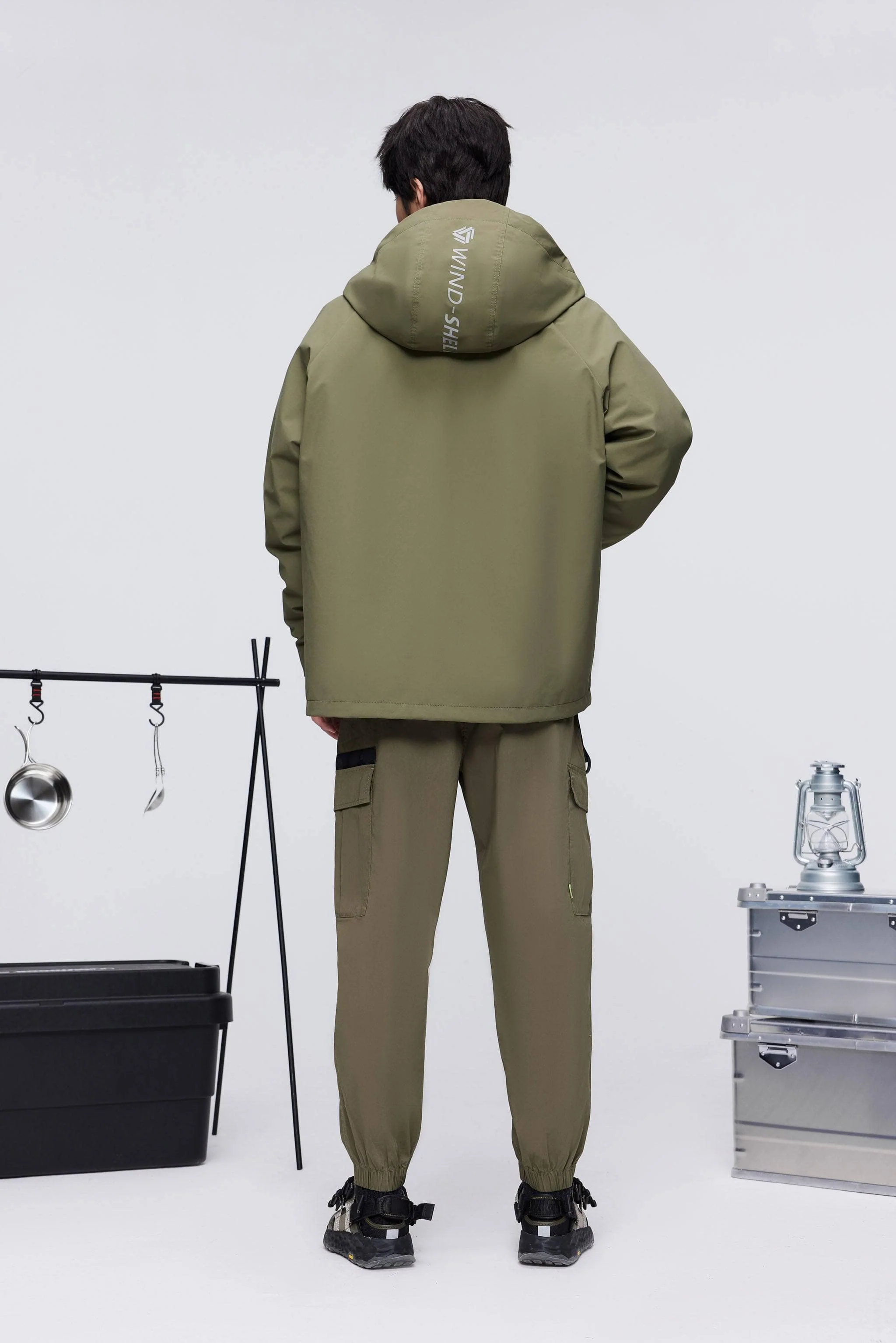 Tactical Outdoor Down Windbreaker - Image 8