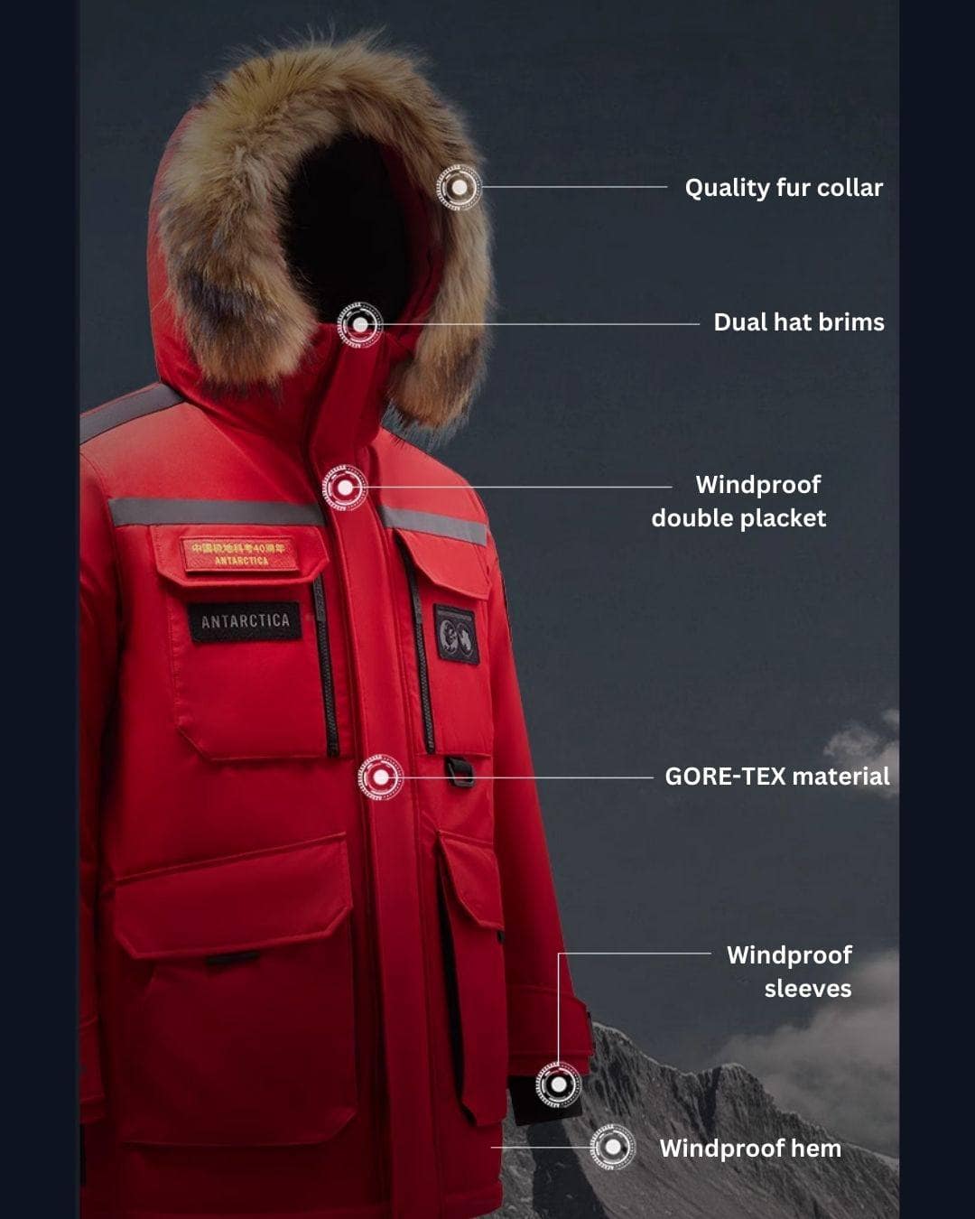 Ultimate extreme goose down Gore-Tex parka 2380 PRO - Image 10