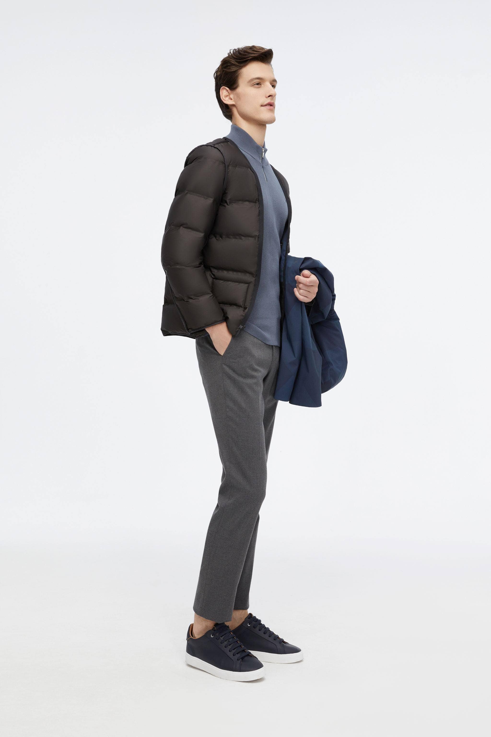 Versatile Business Goose Down Short Jacket - Image 15