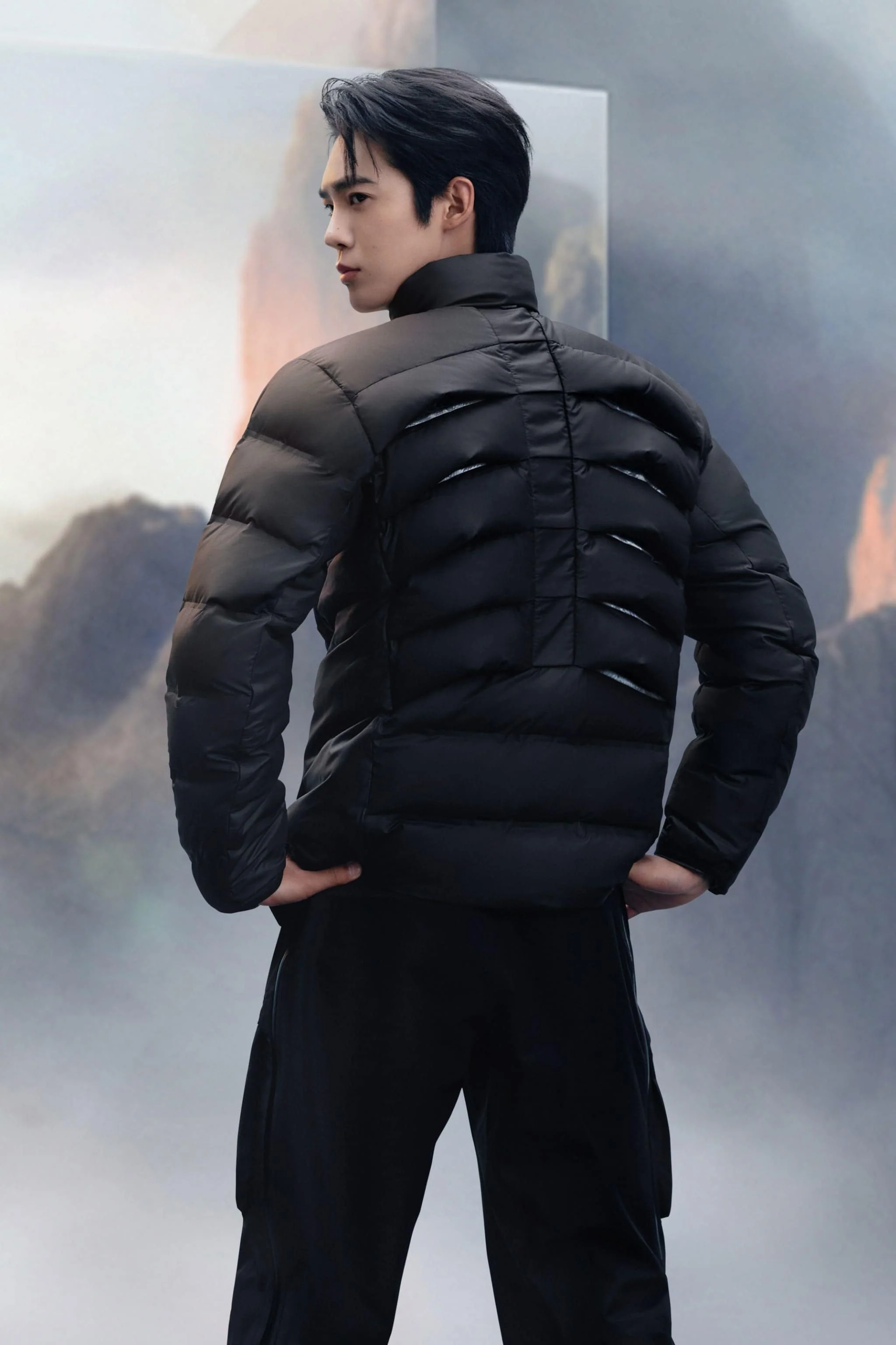 Vertex Men's 3 in 1 Goose Down Jacket 160 - Image 5