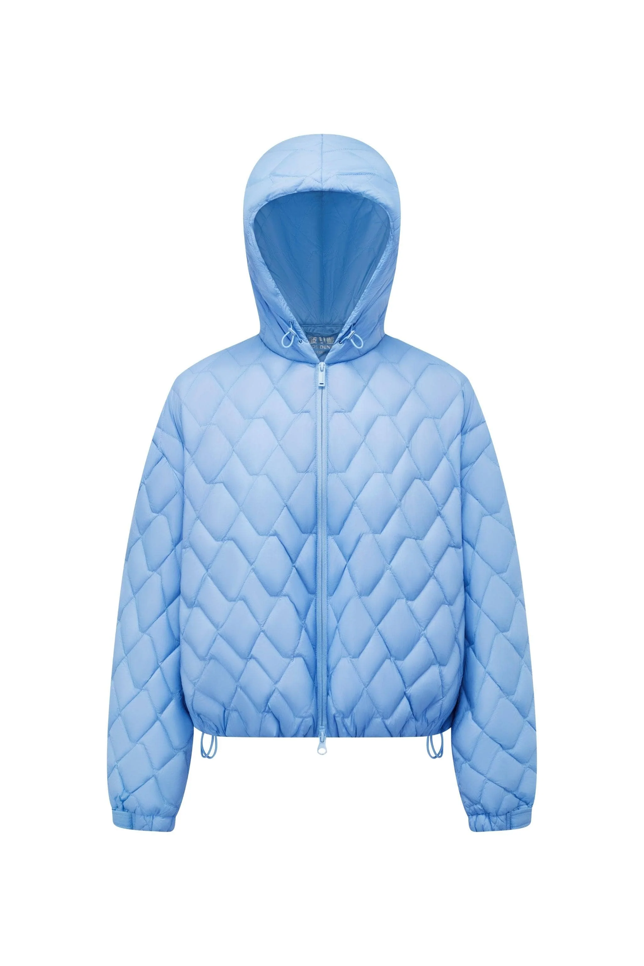 Women's Artist Quilting Down Jacket With Hood - Image 6