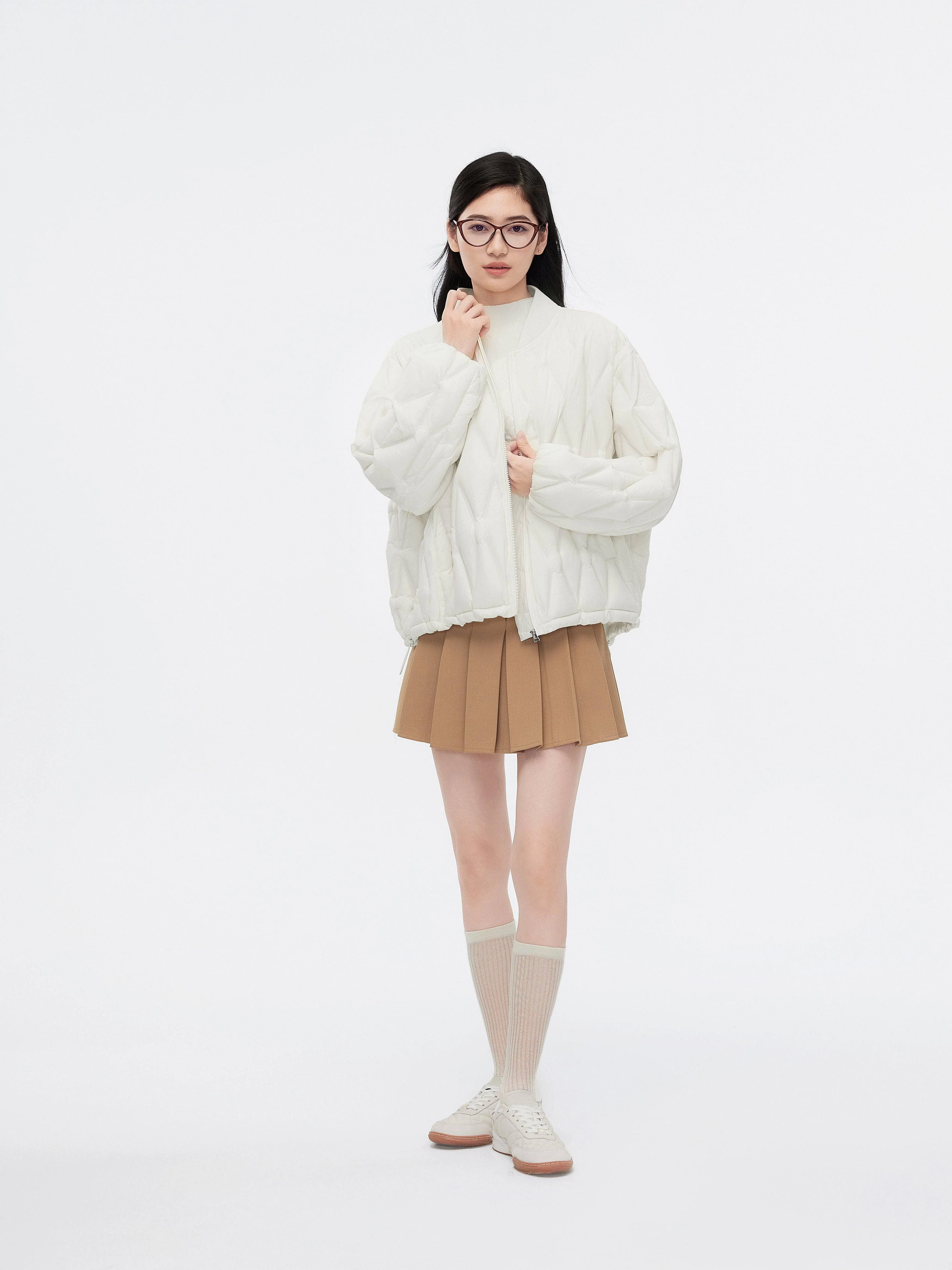 Women's Baseball Down Jacket 5306 - Image 15