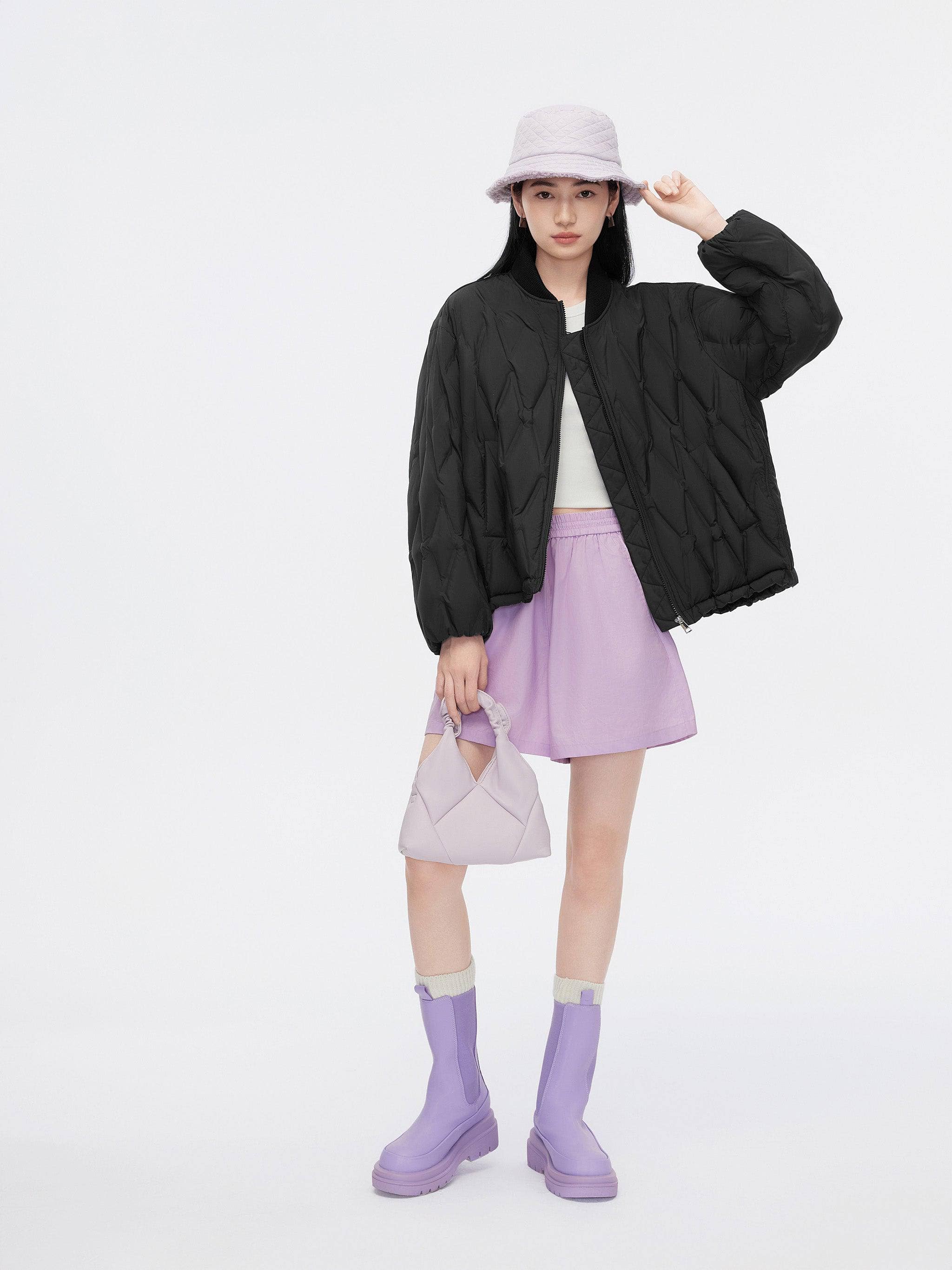 Women's Baseball Down Jacket 5306 - Image 19
