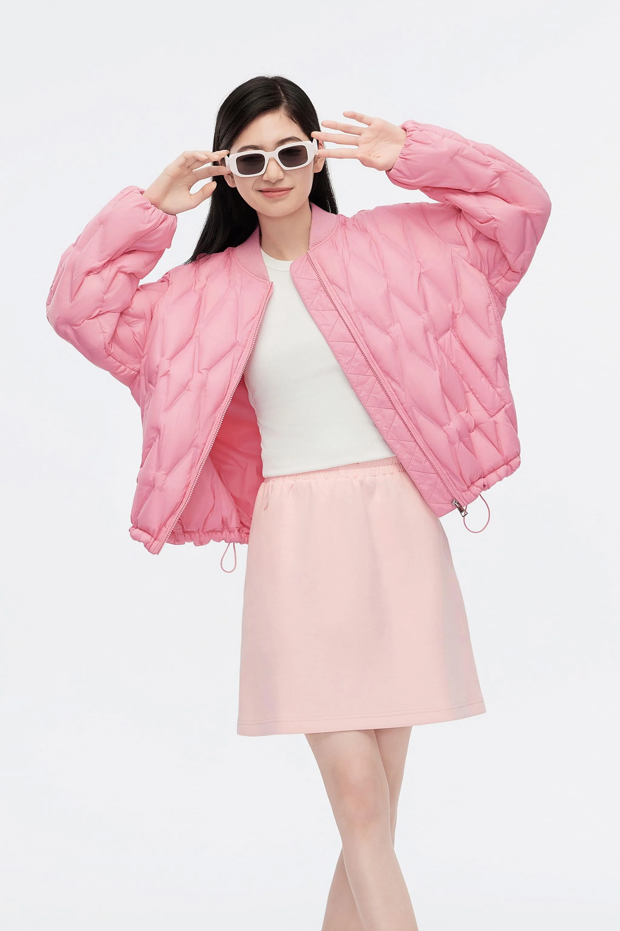 Women's Baseball Down Jacket 5306 - Image 3
