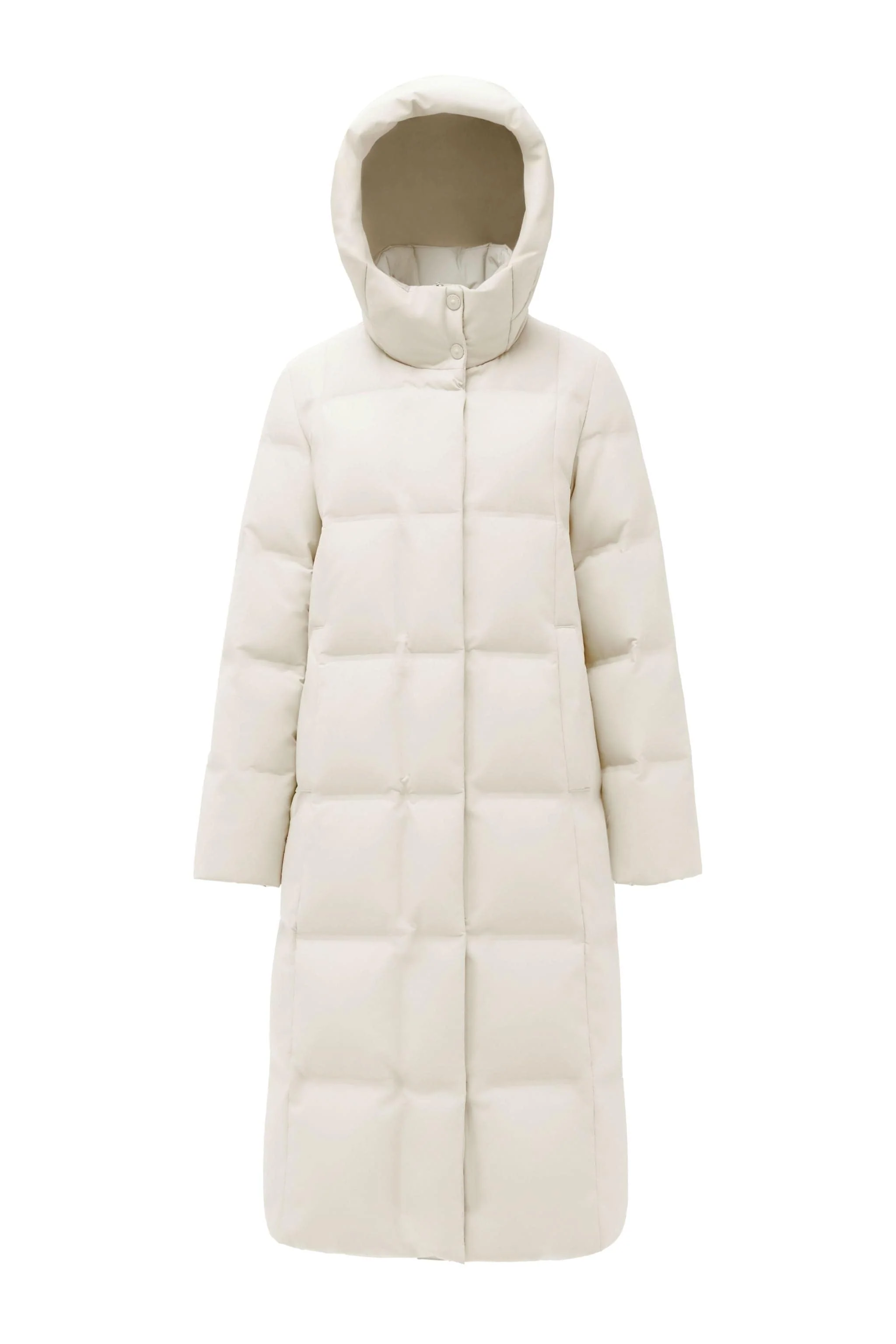Women's Business Classic Long Quilted Goose Down Jacket 174 - Image 13