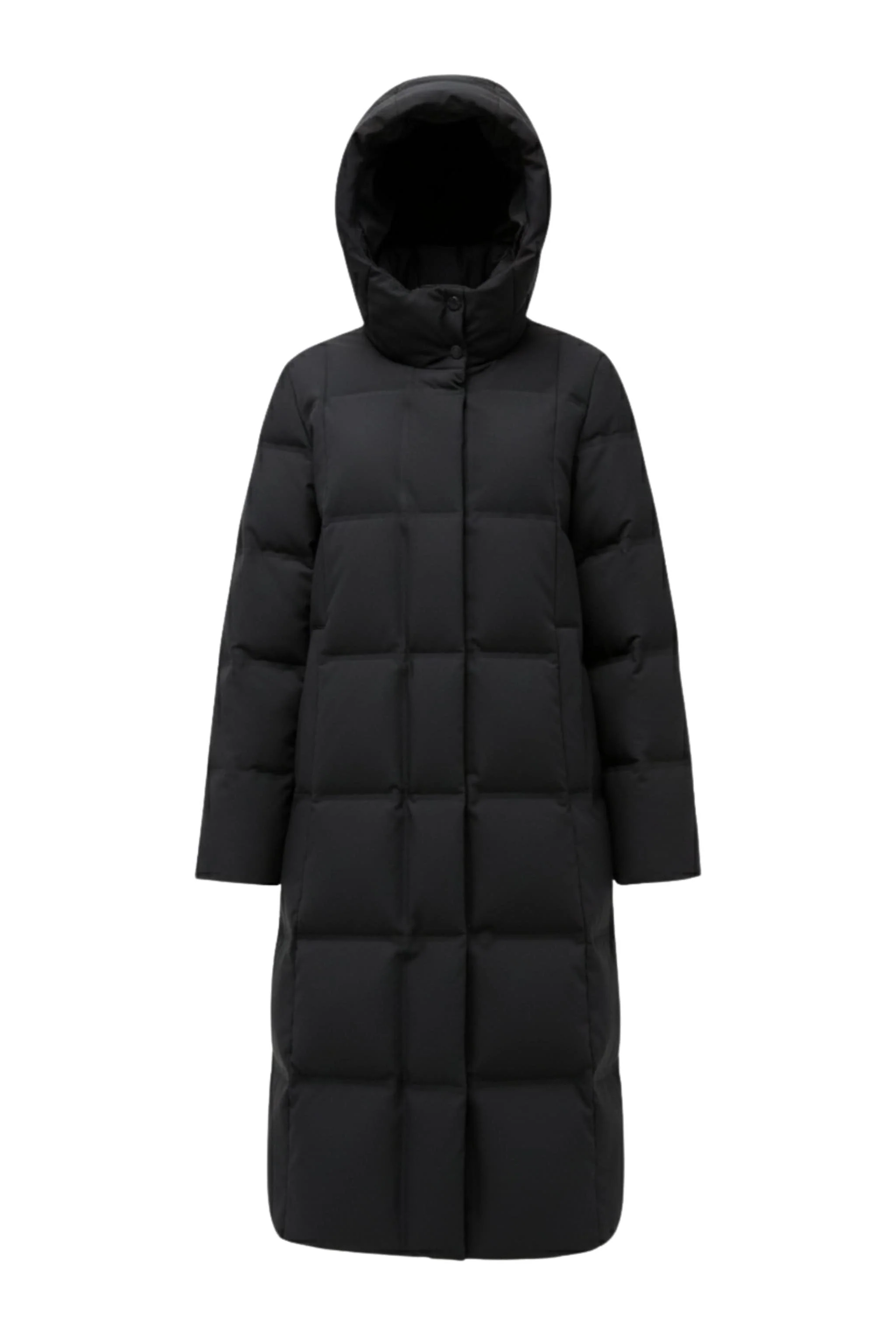 Women's Business Classic Long Quilted Goose Down Jacket 174 - Image 21