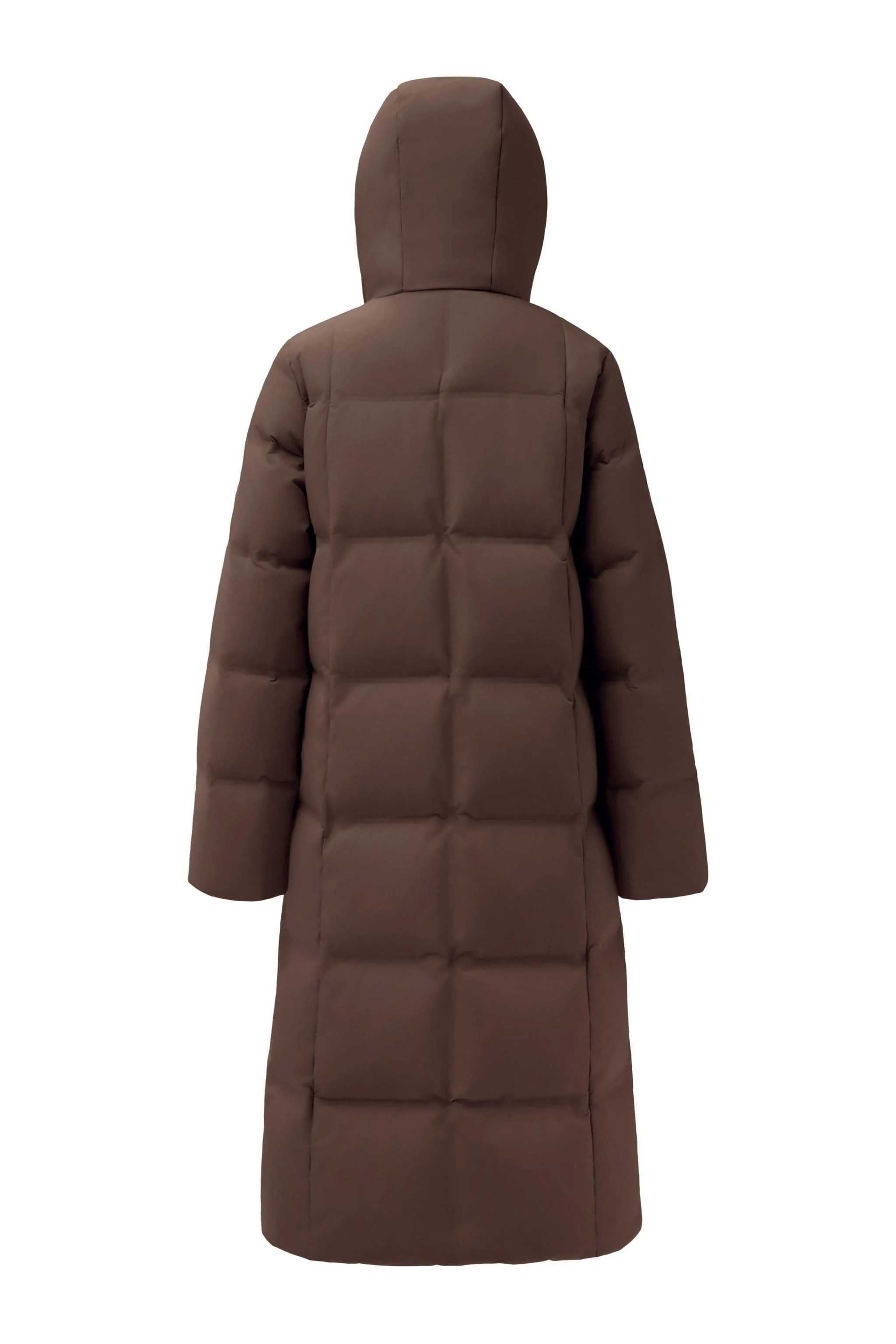 Women's Business Classic Long Quilted Goose Down Jacket 174 - Image 6