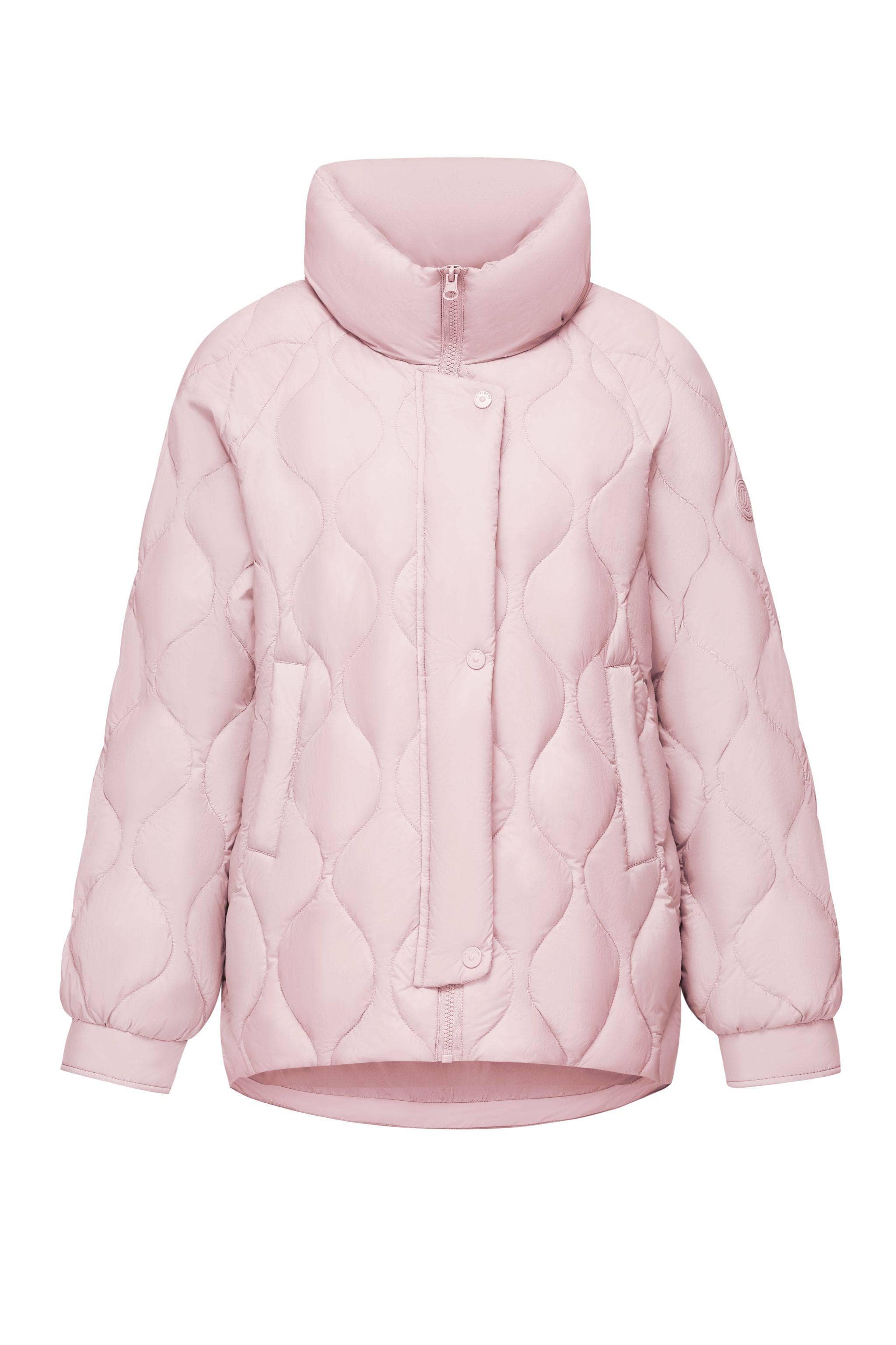Women's Contrast Piping Weightless Down Jacket - Image 12