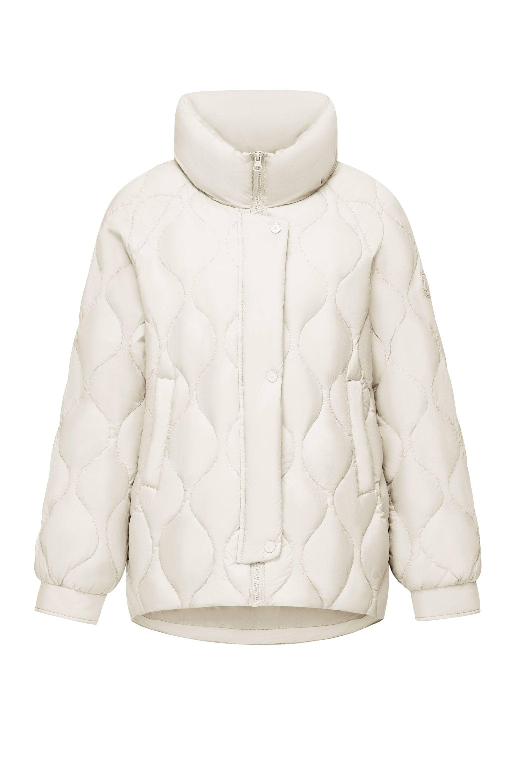 Women's Contrast Piping Weightless Down Jacket - Image 4