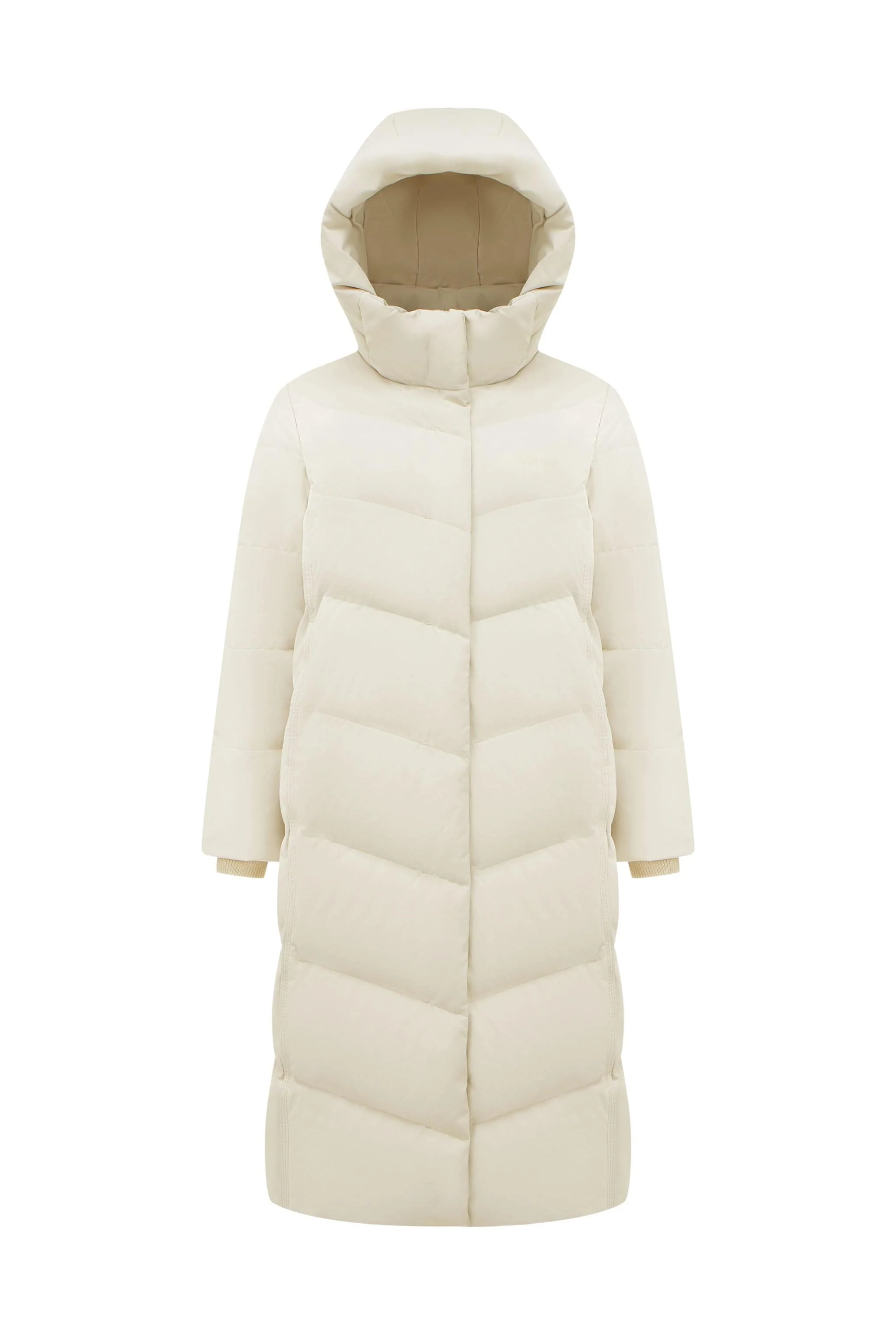 Women's full length down coat 5176 - Image 18