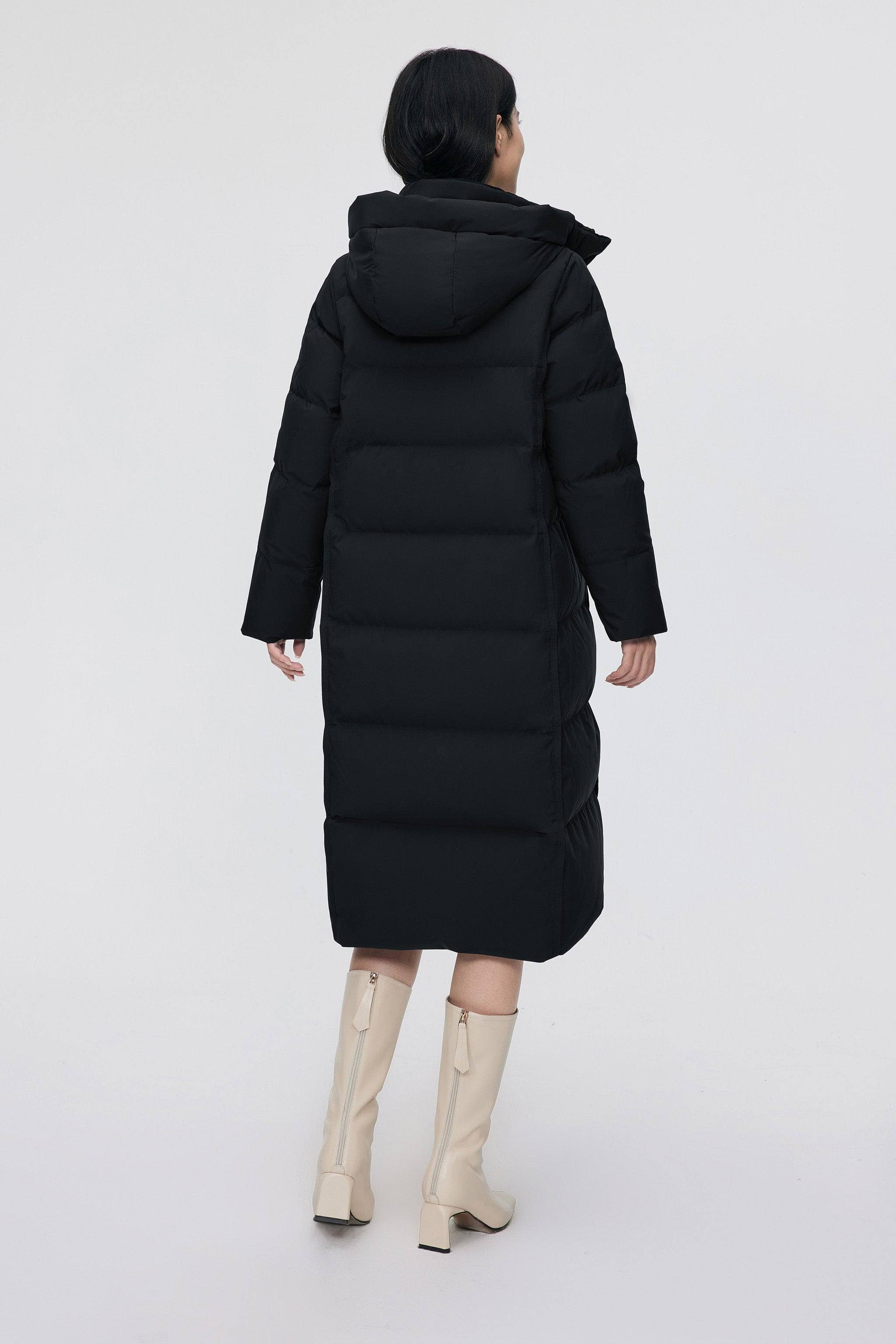 Women's full length down coat 5176 - Image 26