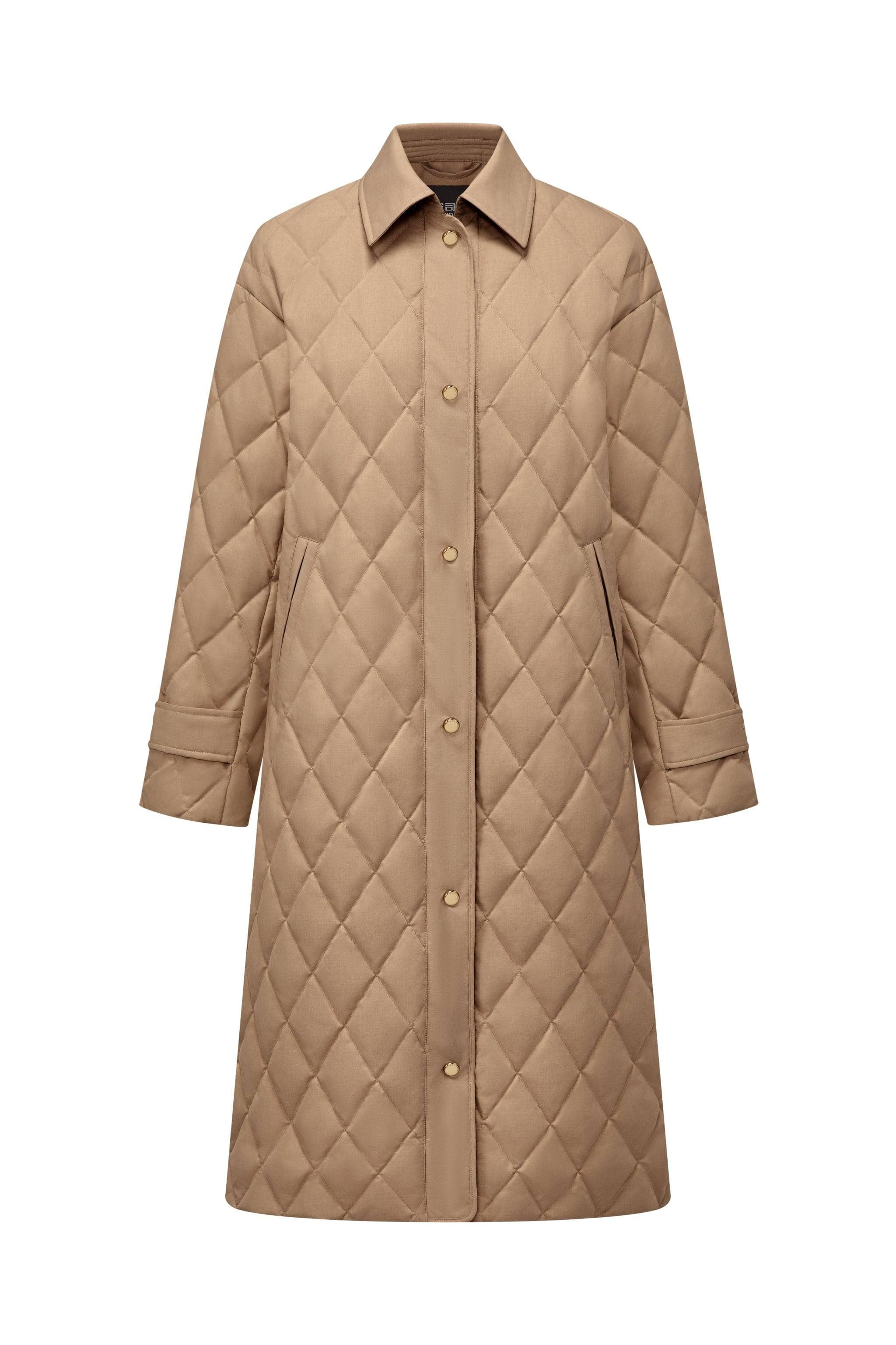 Women's Full Length Goose Down Quilted Jacket - Image 15