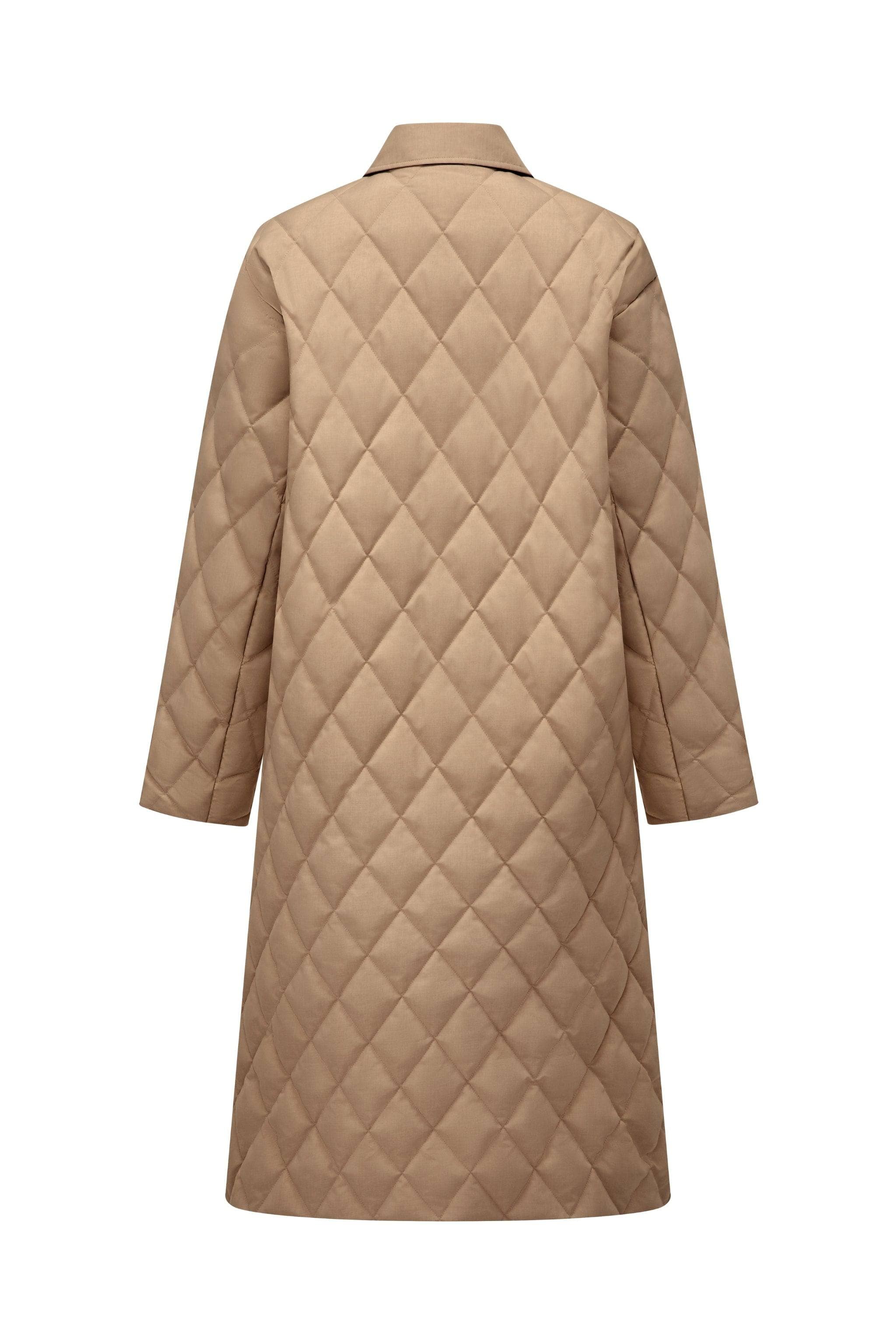 Women's Full Length Goose Down Quilted Jacket - Image 16