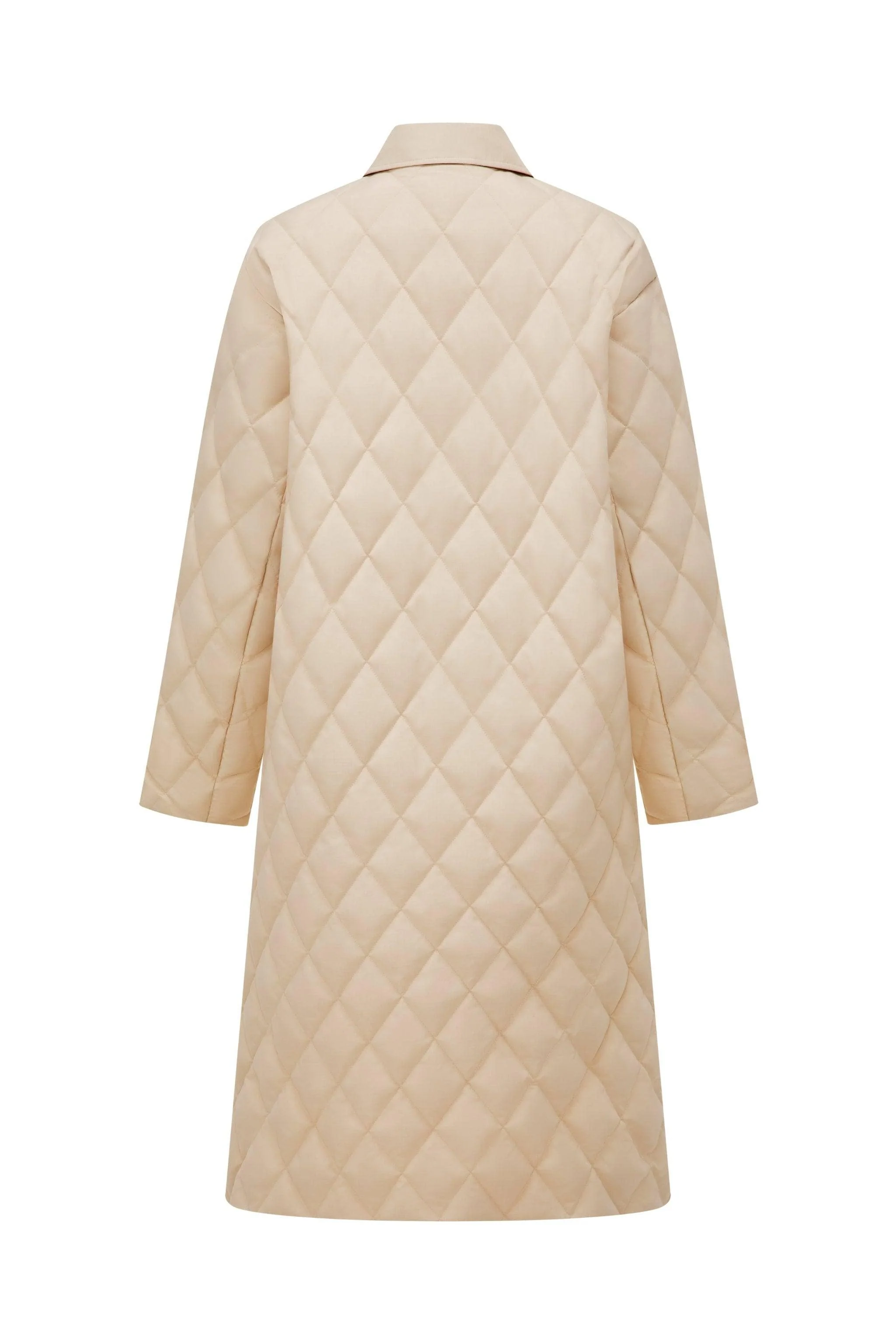 Women's Full Length Goose Down Quilted Jacket - Image 23