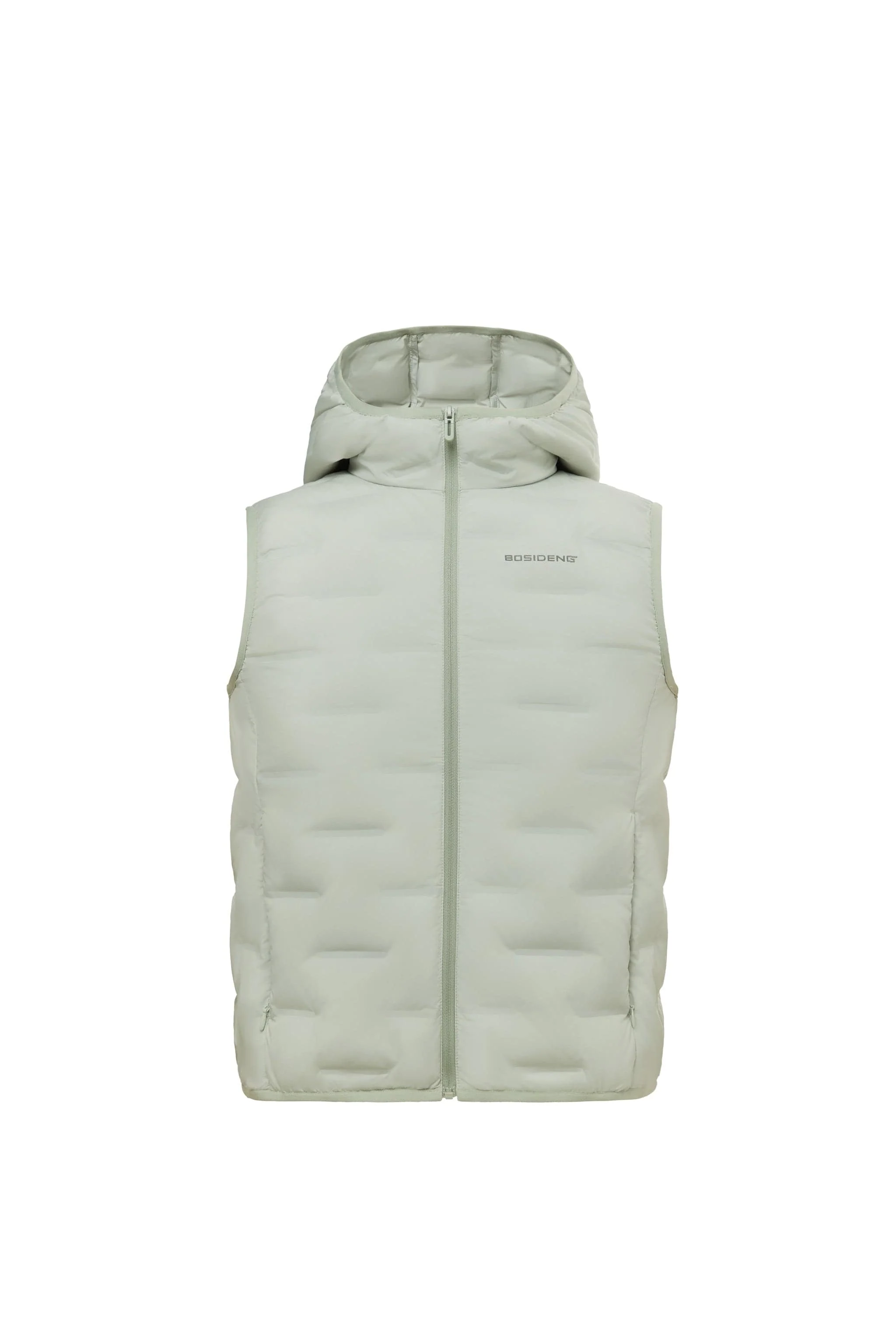 Women's Goose Down Hooded Gilet 1032 - Image 5