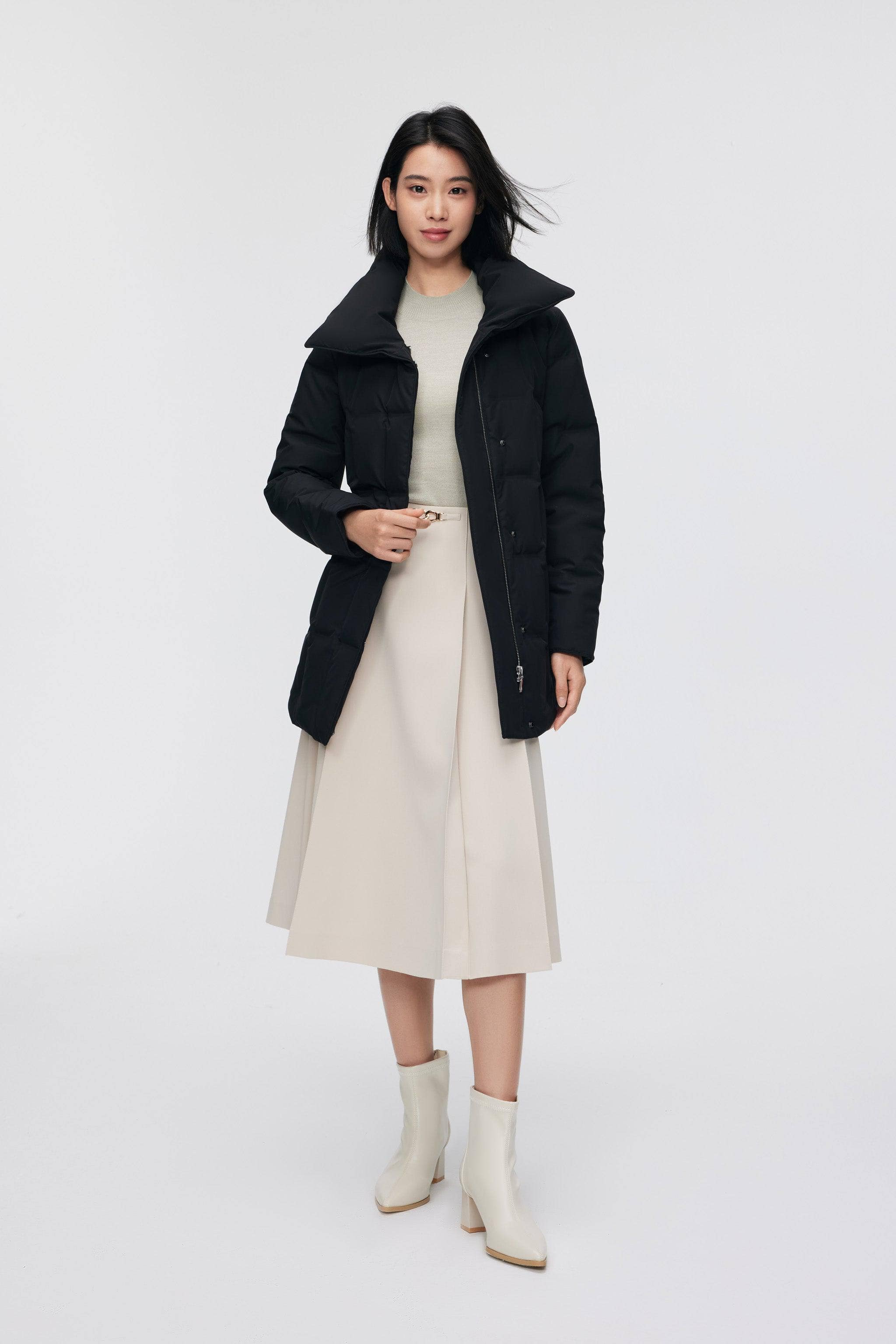 Women's Goose Down Jacket 4148 - Image 11