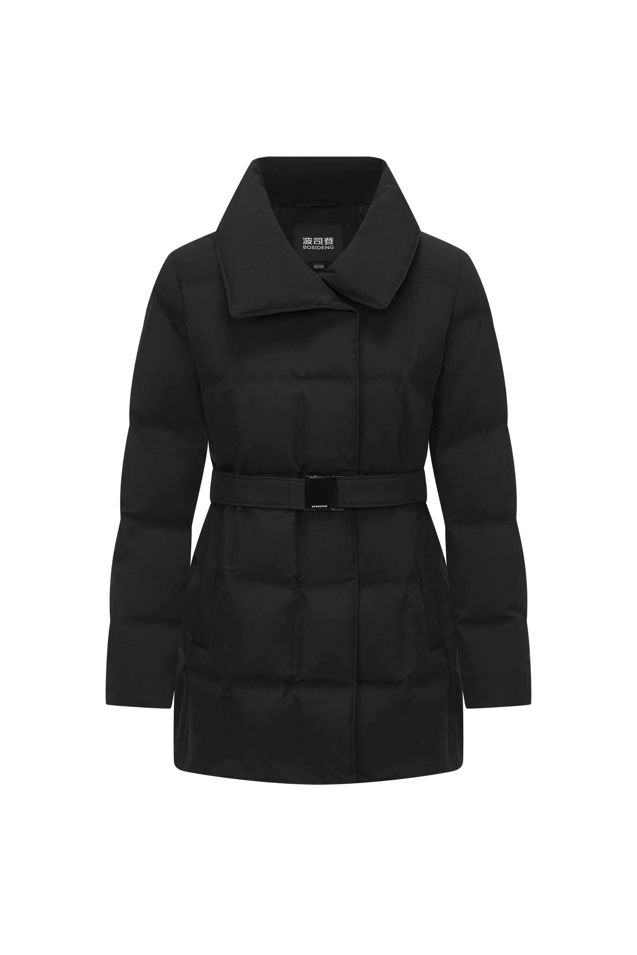 Women's Goose Down Jacket With Belt 148 - Image 15