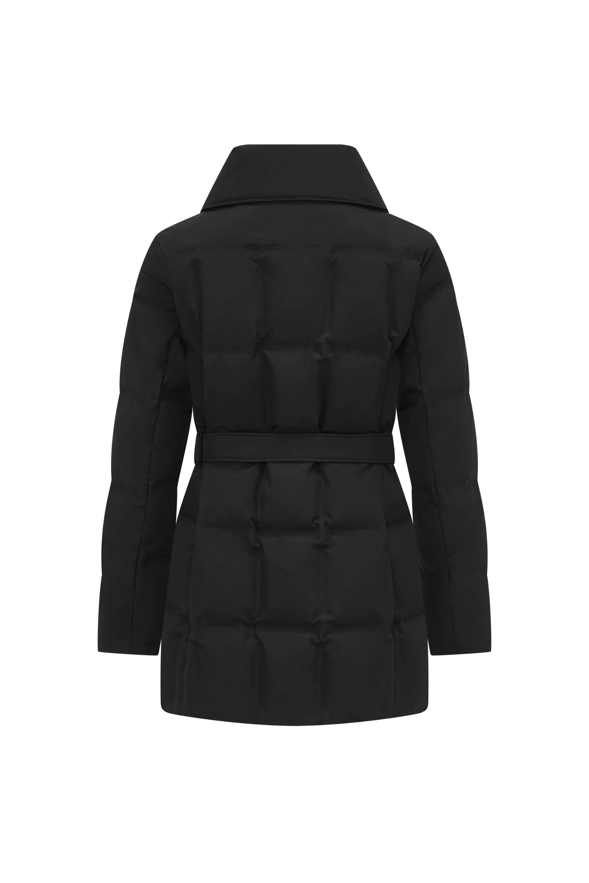 Women's Goose Down Jacket With Belt 148 - Image 16