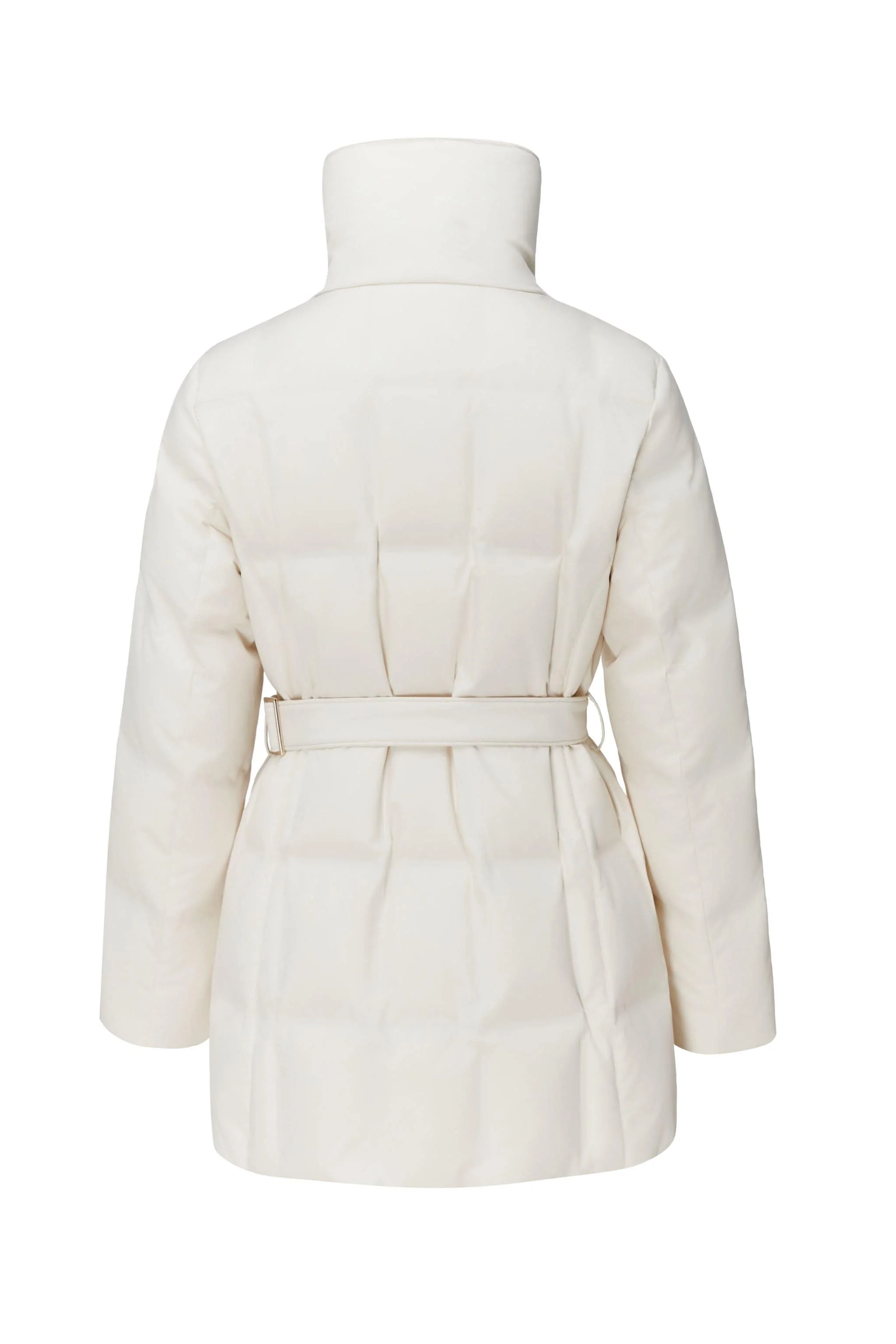 Women's Goose Down Jacket With Belt 148 - Image 7