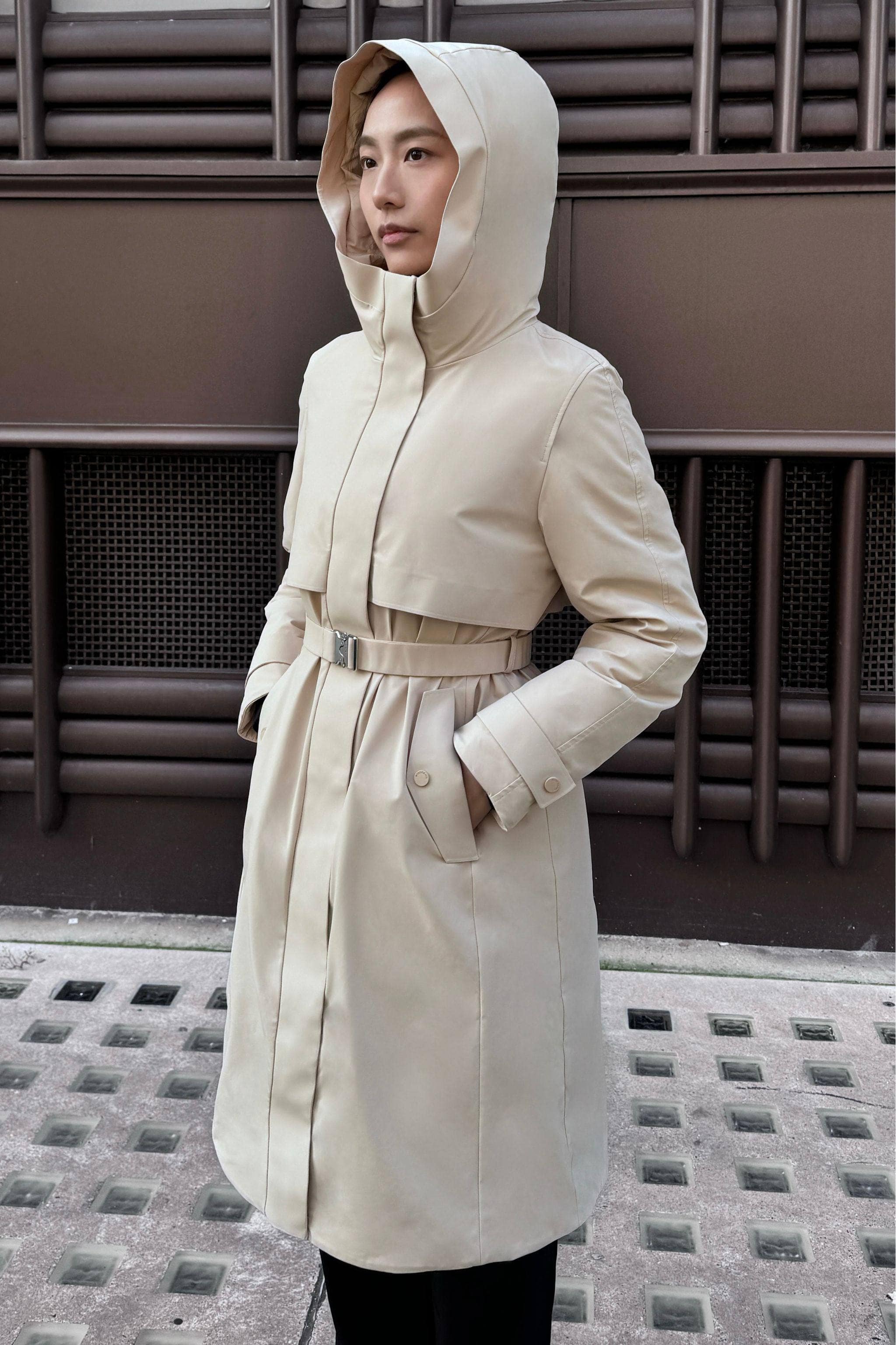 Women's Goose Down Mac - Image 5