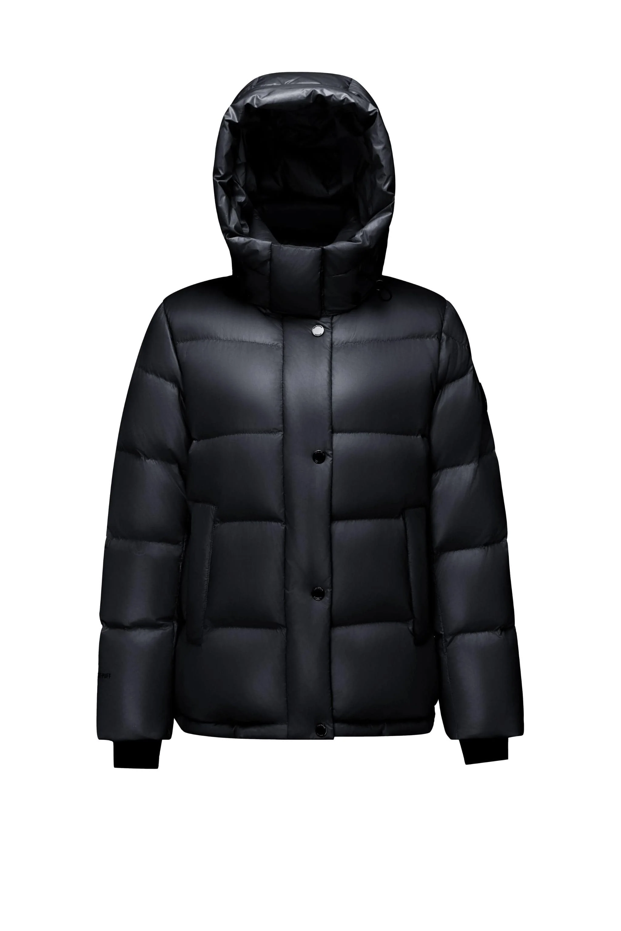 Womens Goose Down Puffer With Hood 116 - Image 5