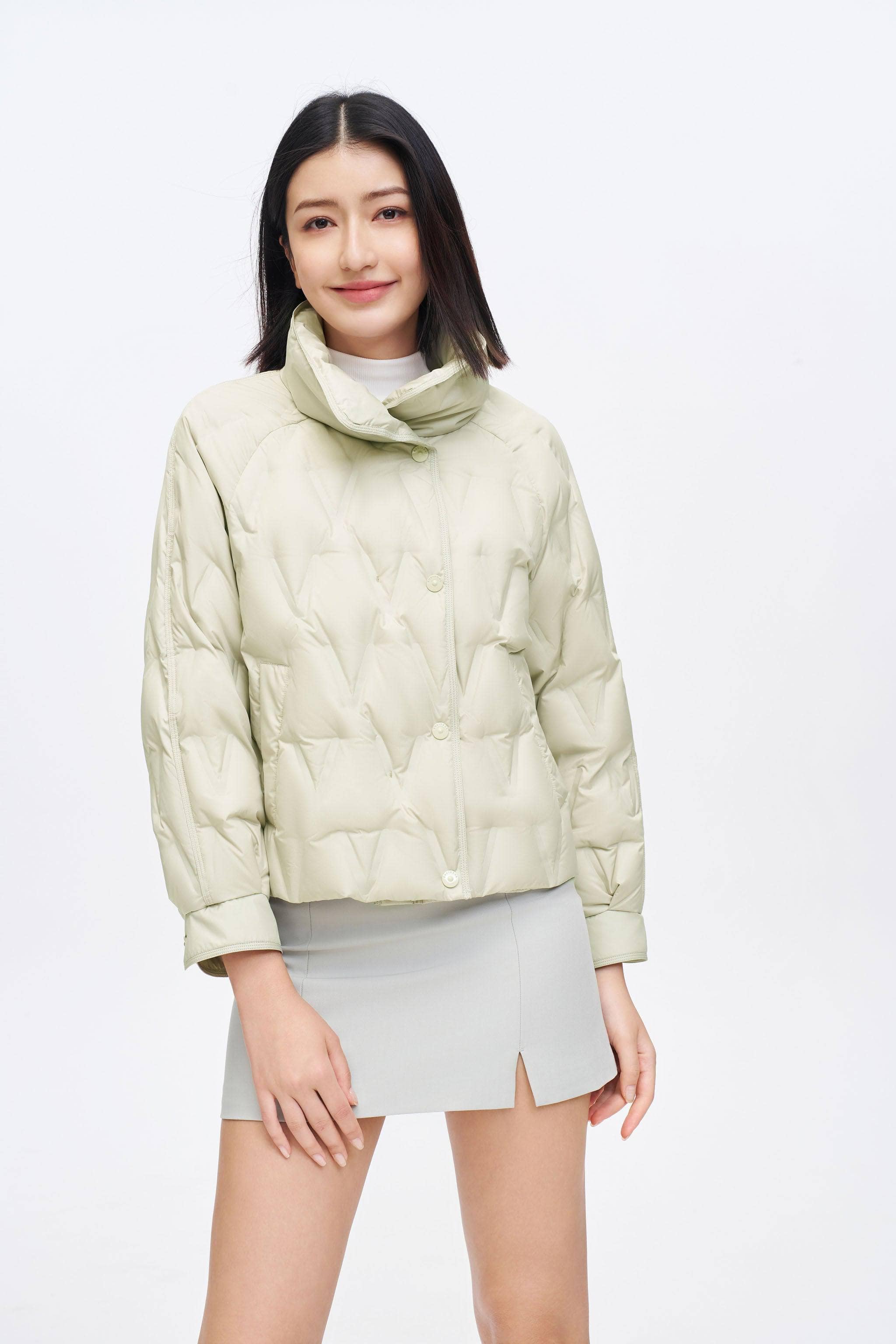 Women's Goose Down Quilting Jacket