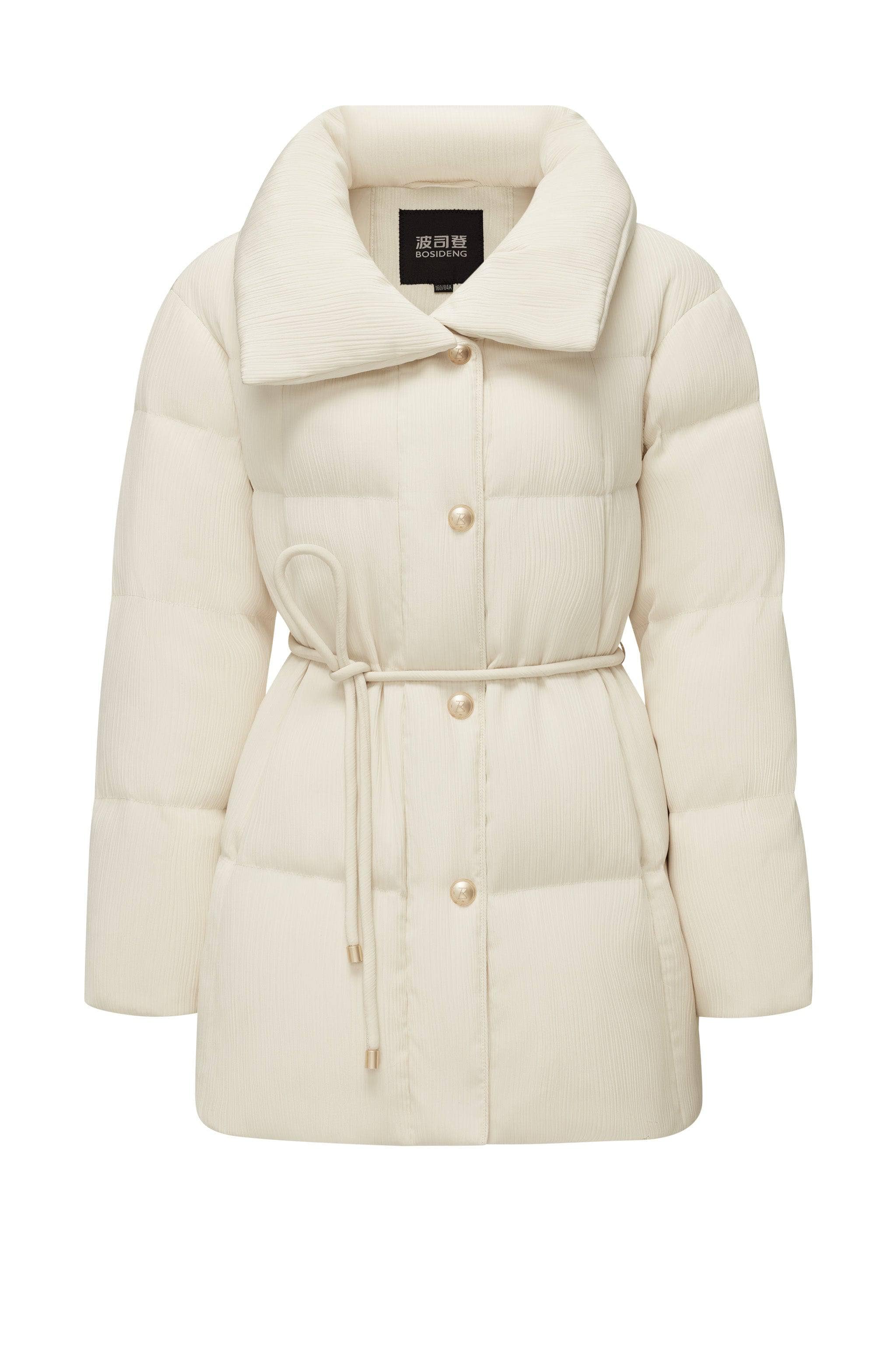Women's Goose Down Trench 4314 - Image 6