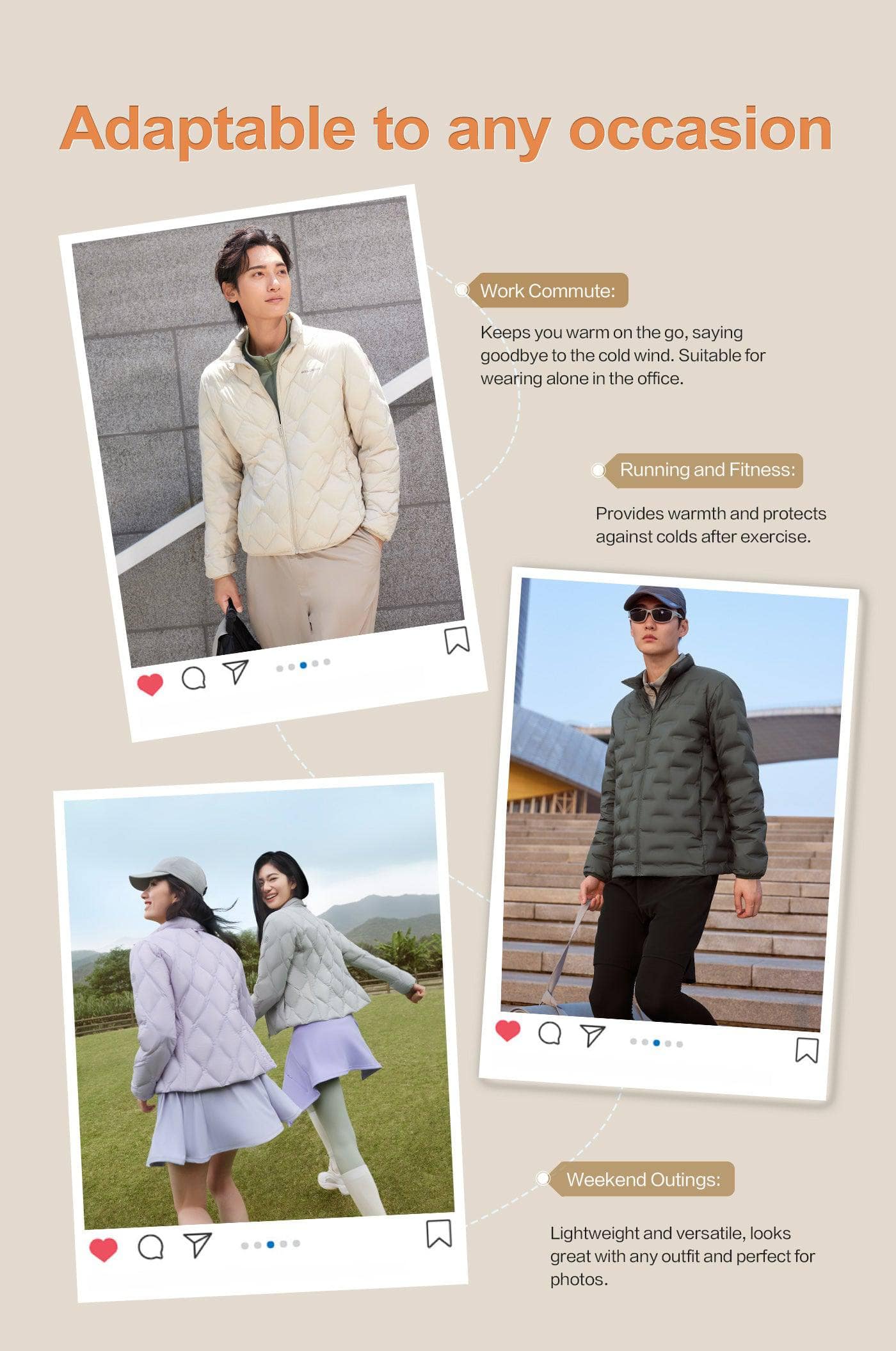 Women's Goose Down Weightless Jacket 1034 - Image 9