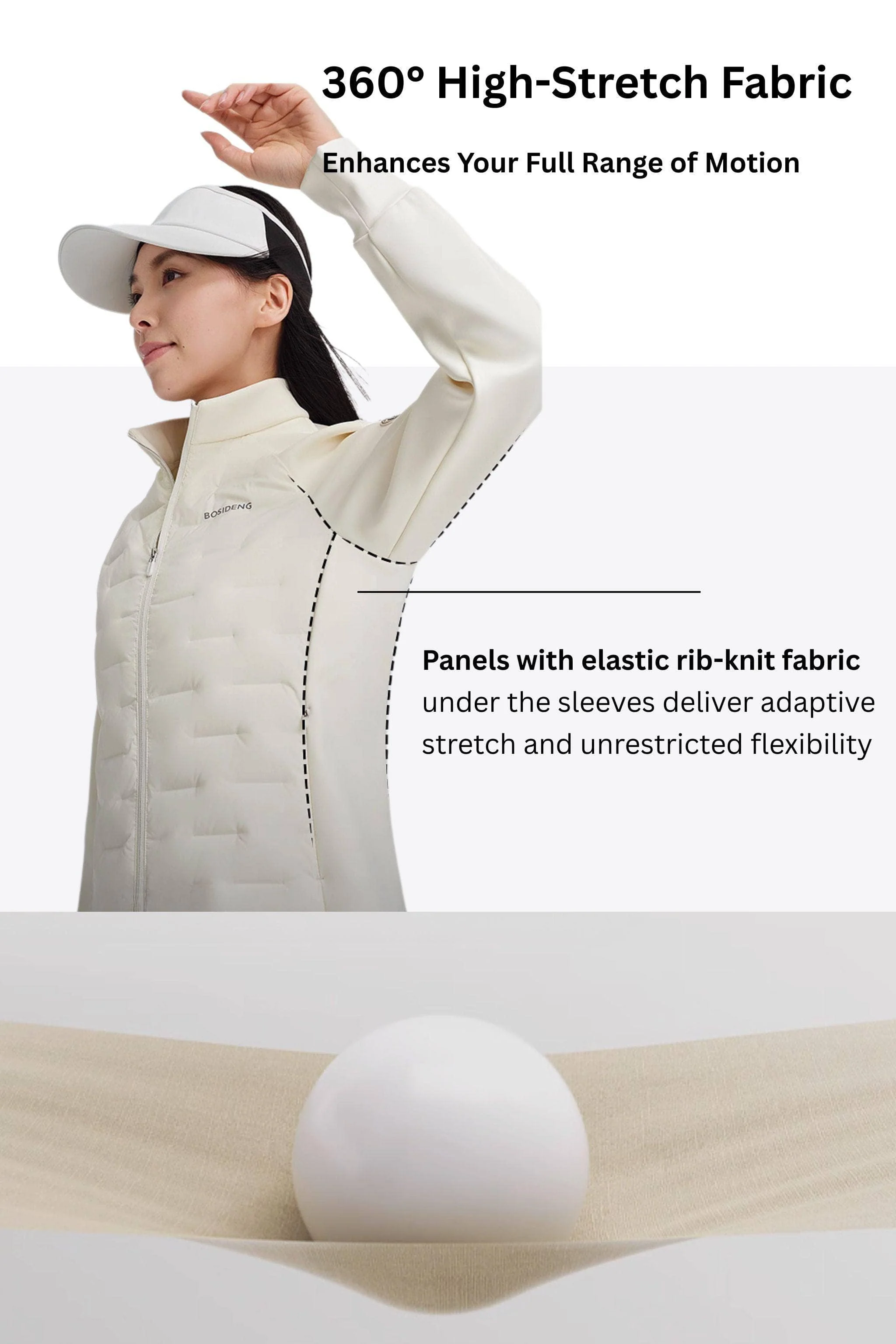 Women's Goose Down Weightless Jacket 6706 - Image 8