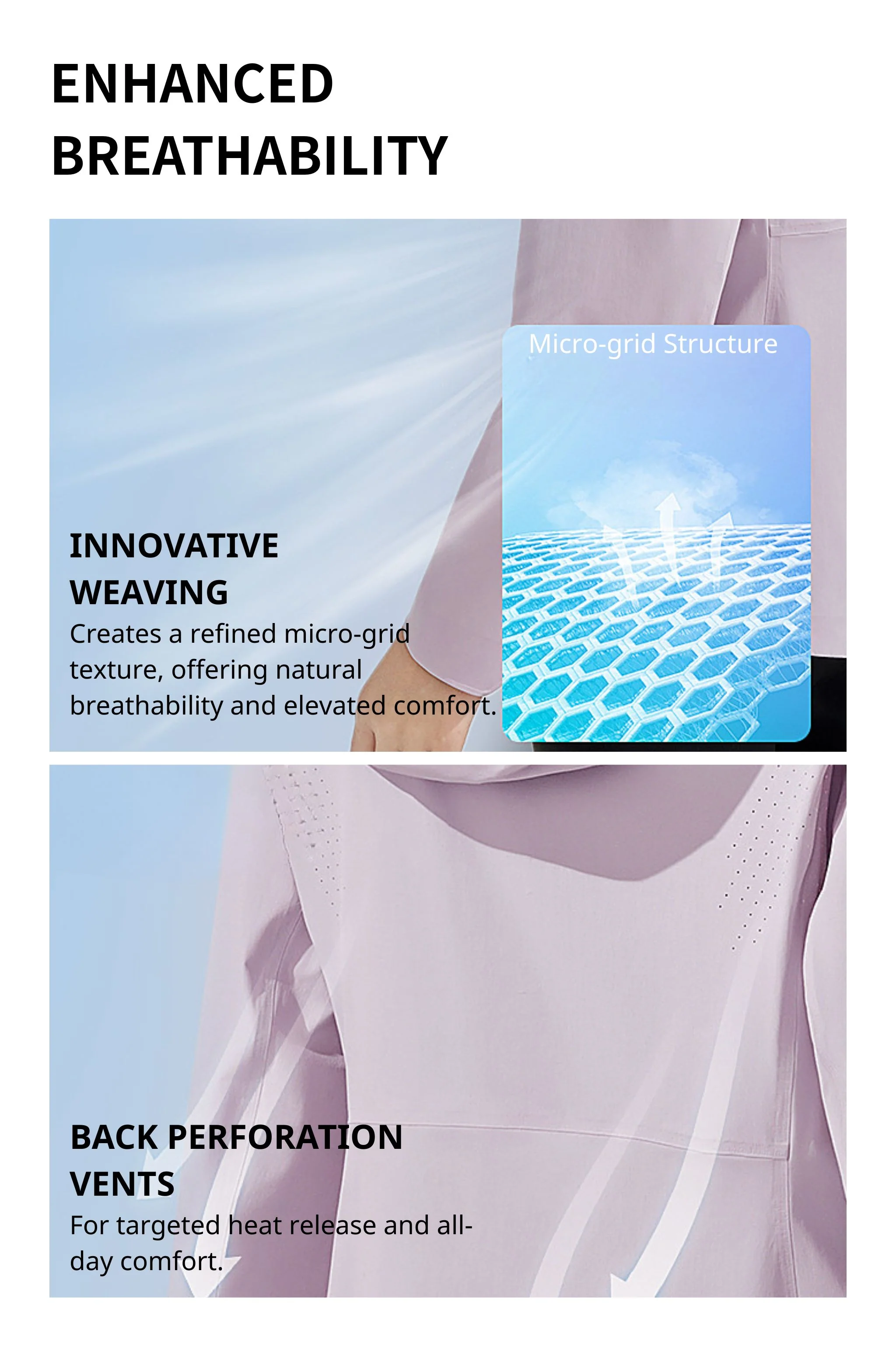 Women's Hi-Tech UPF Jacket 2186 - Image 9