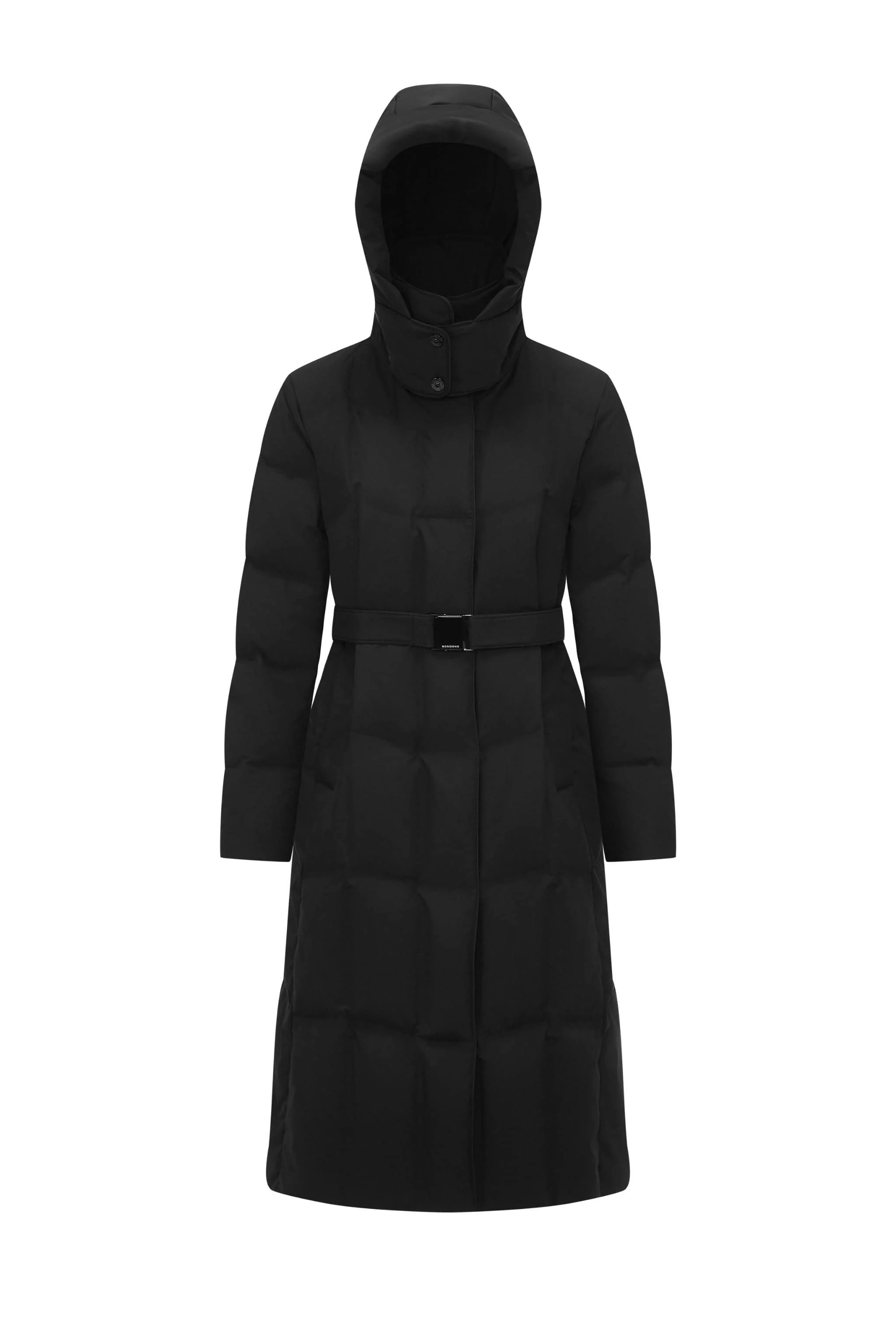 Women's Long Hooded Goose Down Jacket 146 - Image 15