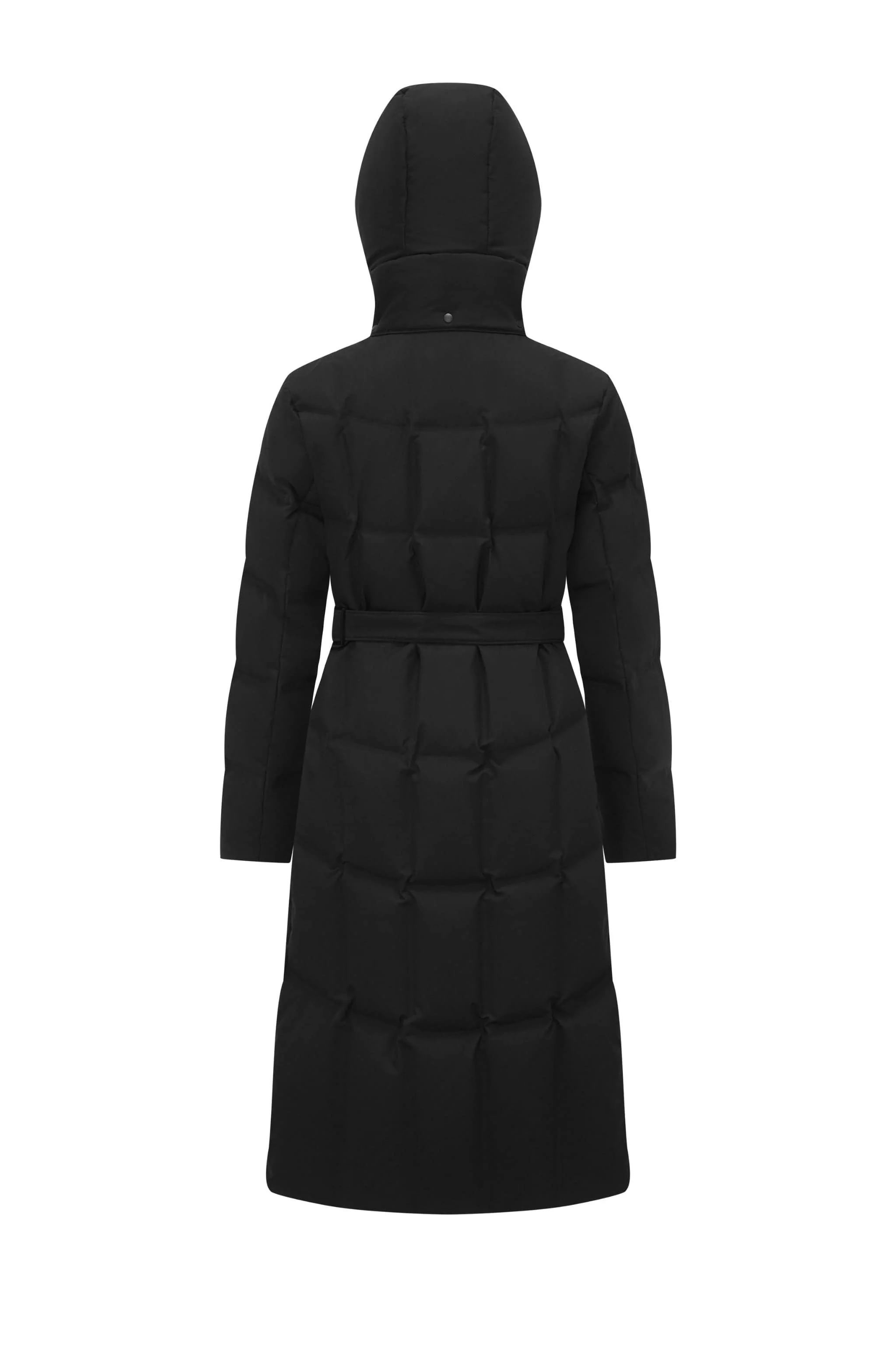 Women's Long Hooded Goose Down Jacket 146 - Image 16