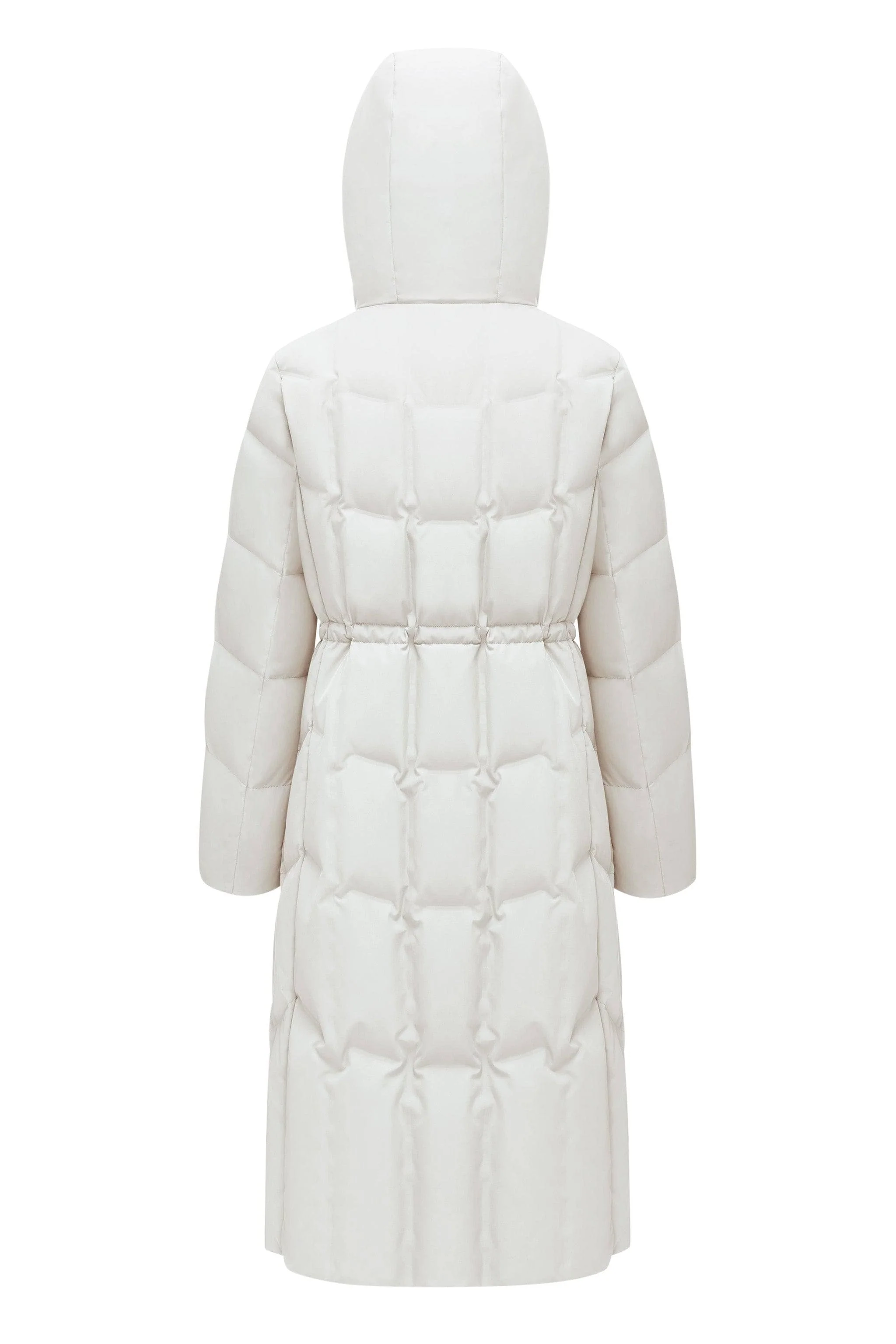 Women's Long Hooded Goose Down Jacket 146 - Image 22